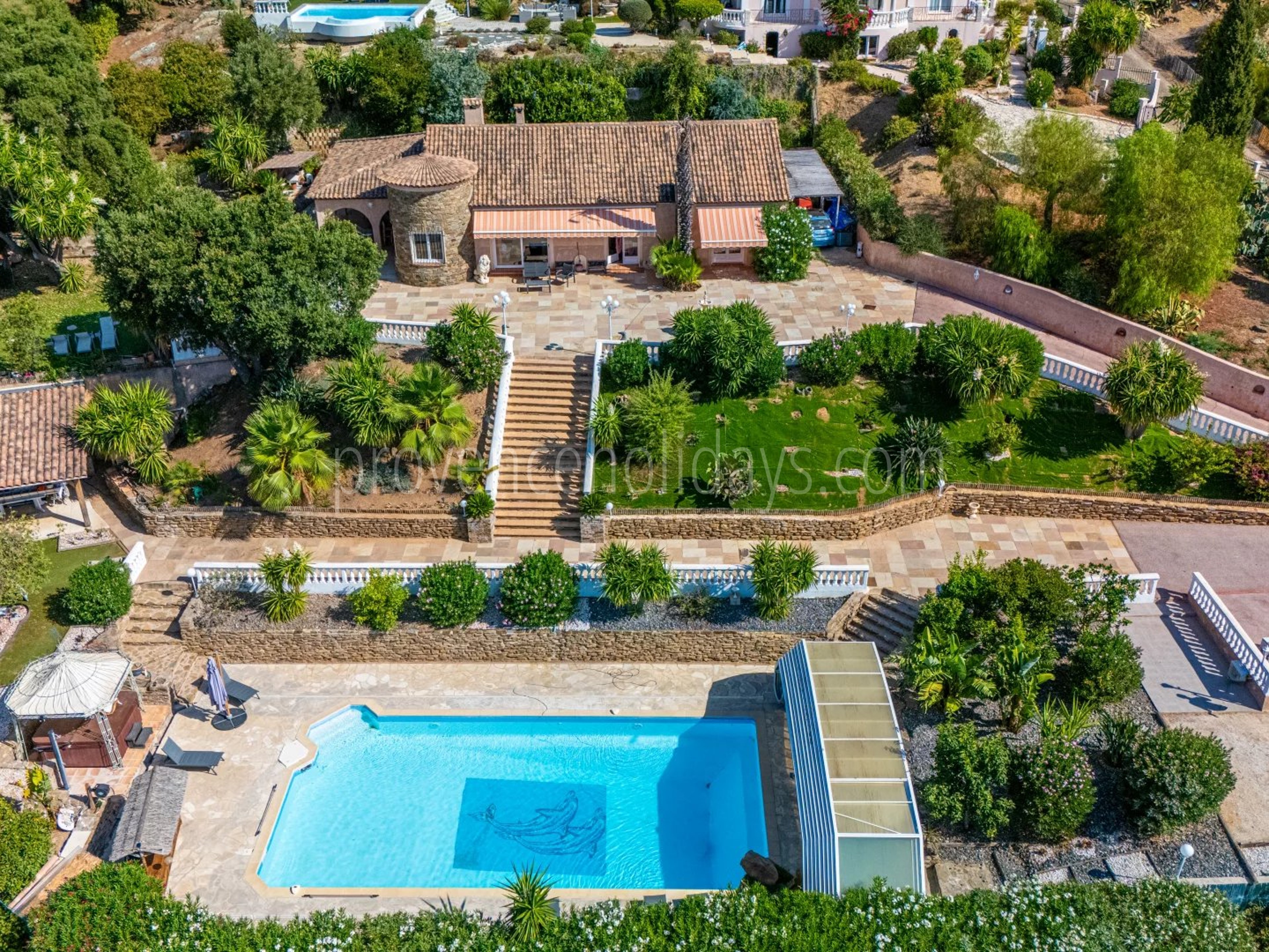 10 - Villa with pool in Cap Bénat: Villa: Pool