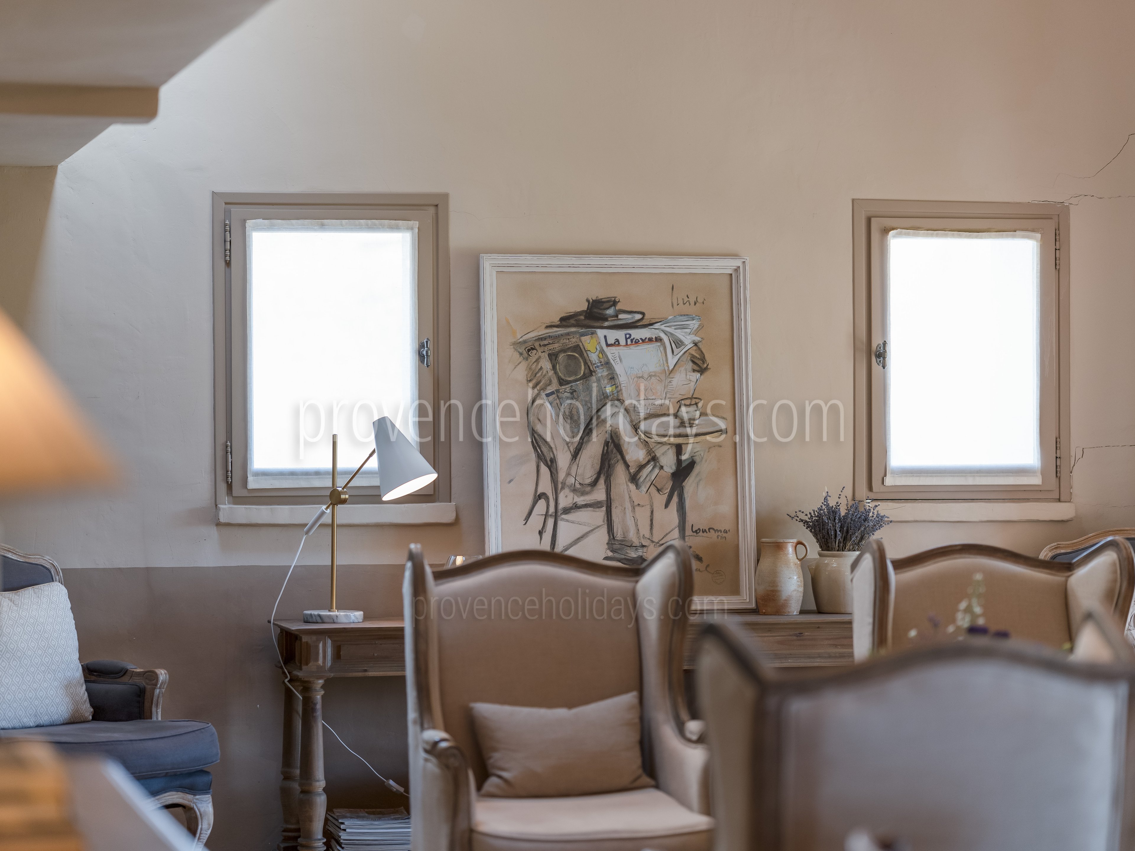 38 - Mas des Barbiers: Villa: Interior