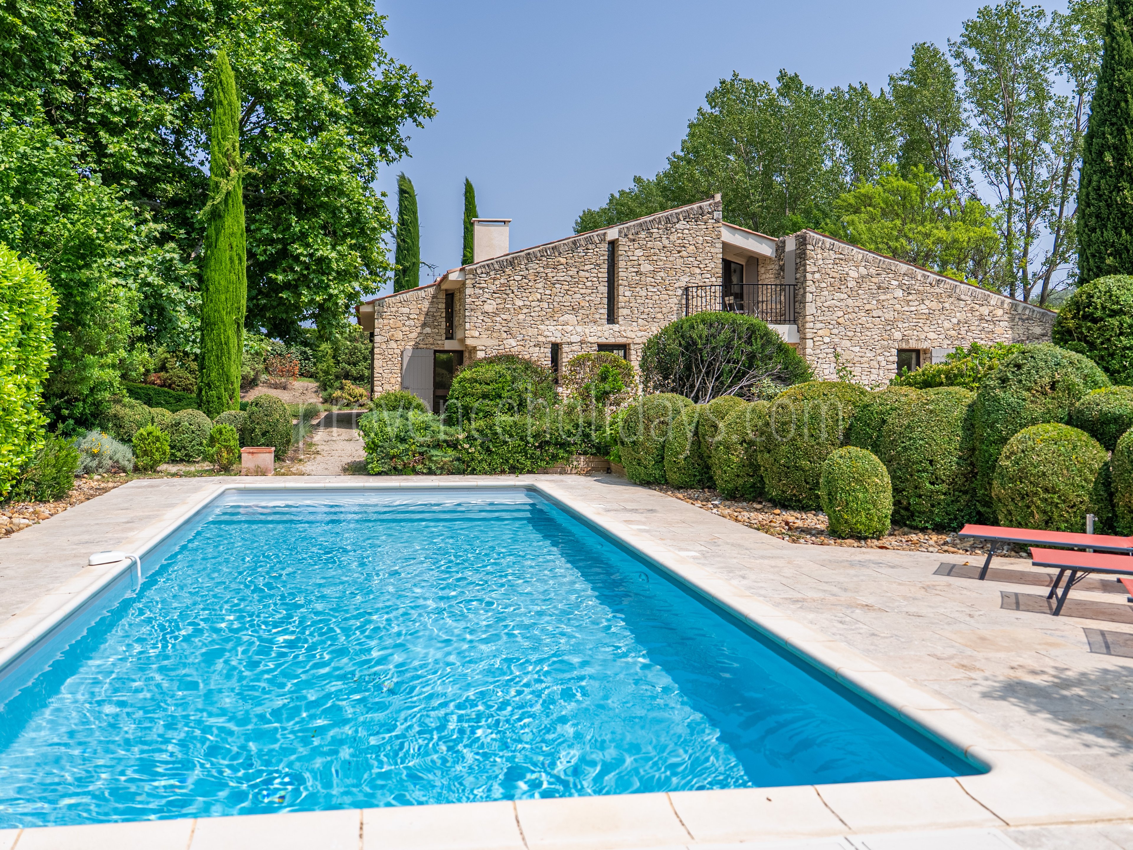 -2 - Mas de la Rivière Secrète: Villa: Pool