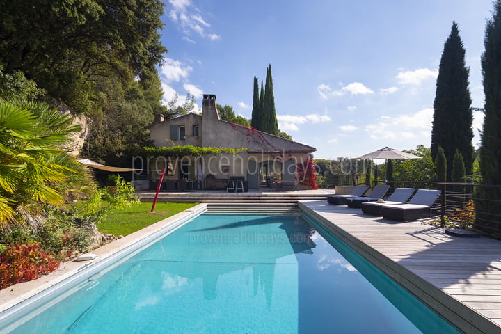 Vakantie villa met zwembad in Lourmarin