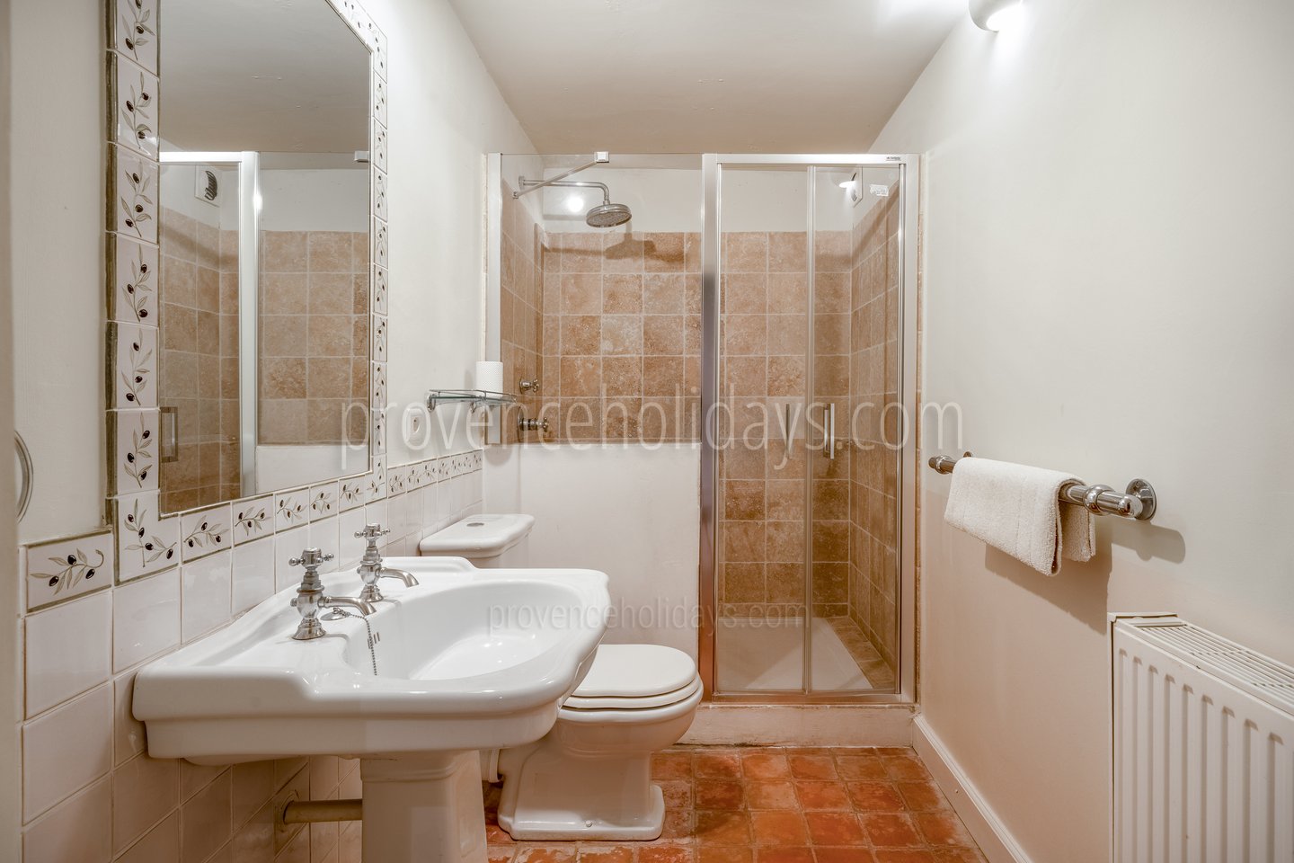 56 - Le Mas de Bonnieux: Villa: Bathroom