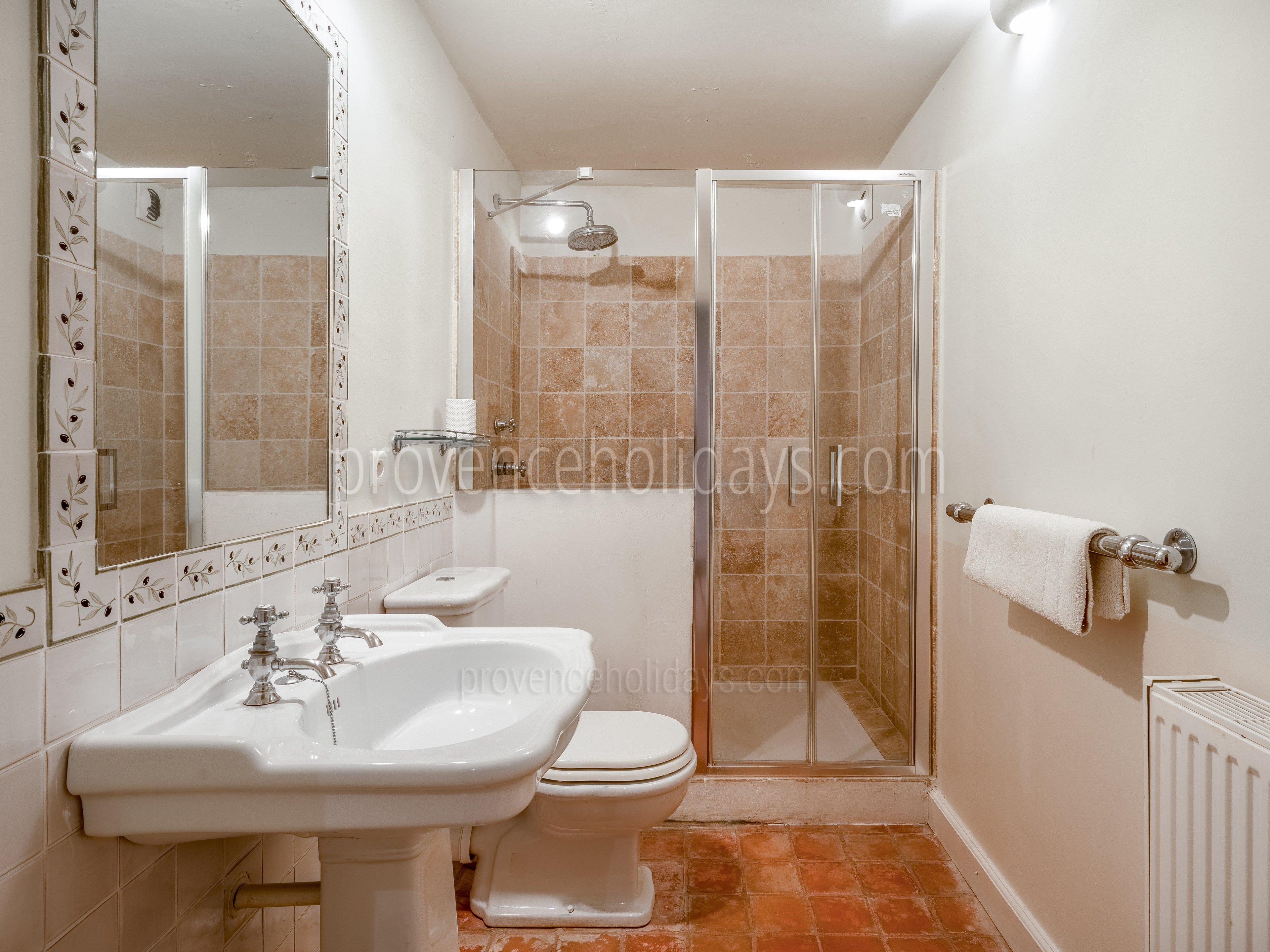 56 - Le Mas de Bonnieux: Villa: Bathroom