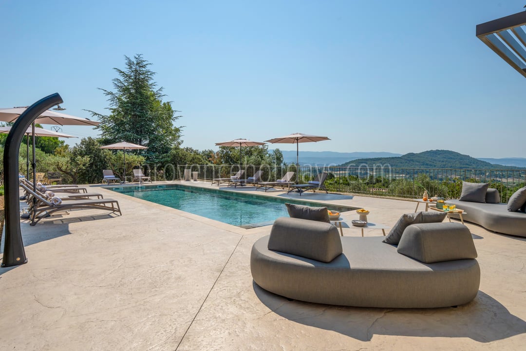 2 - Villa Clair de Luberon: Villa: Pool