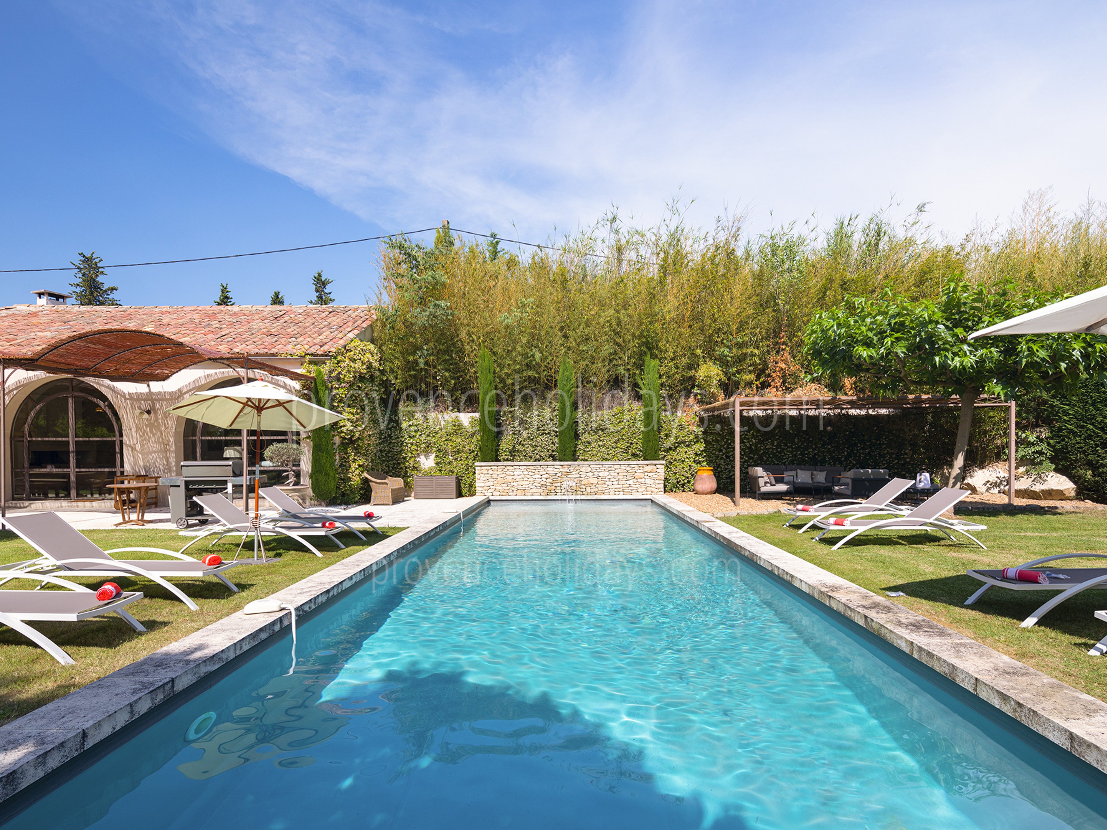 2 - Les Oliviers: Villa: Pool - Heated pool 5x15m