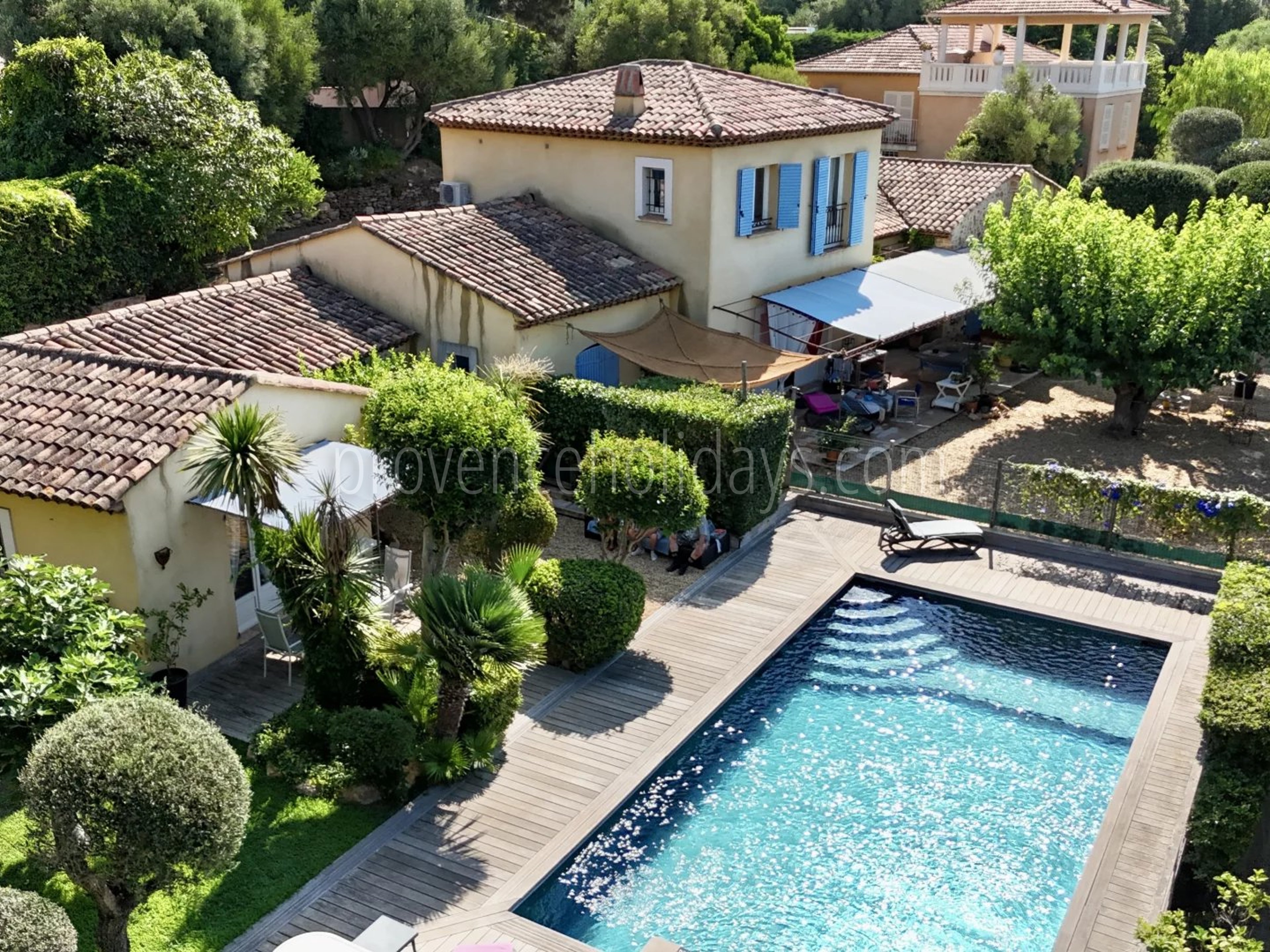 5 - Provençaalse villa in Cavalaire-sur-Mer: Villa: Pool