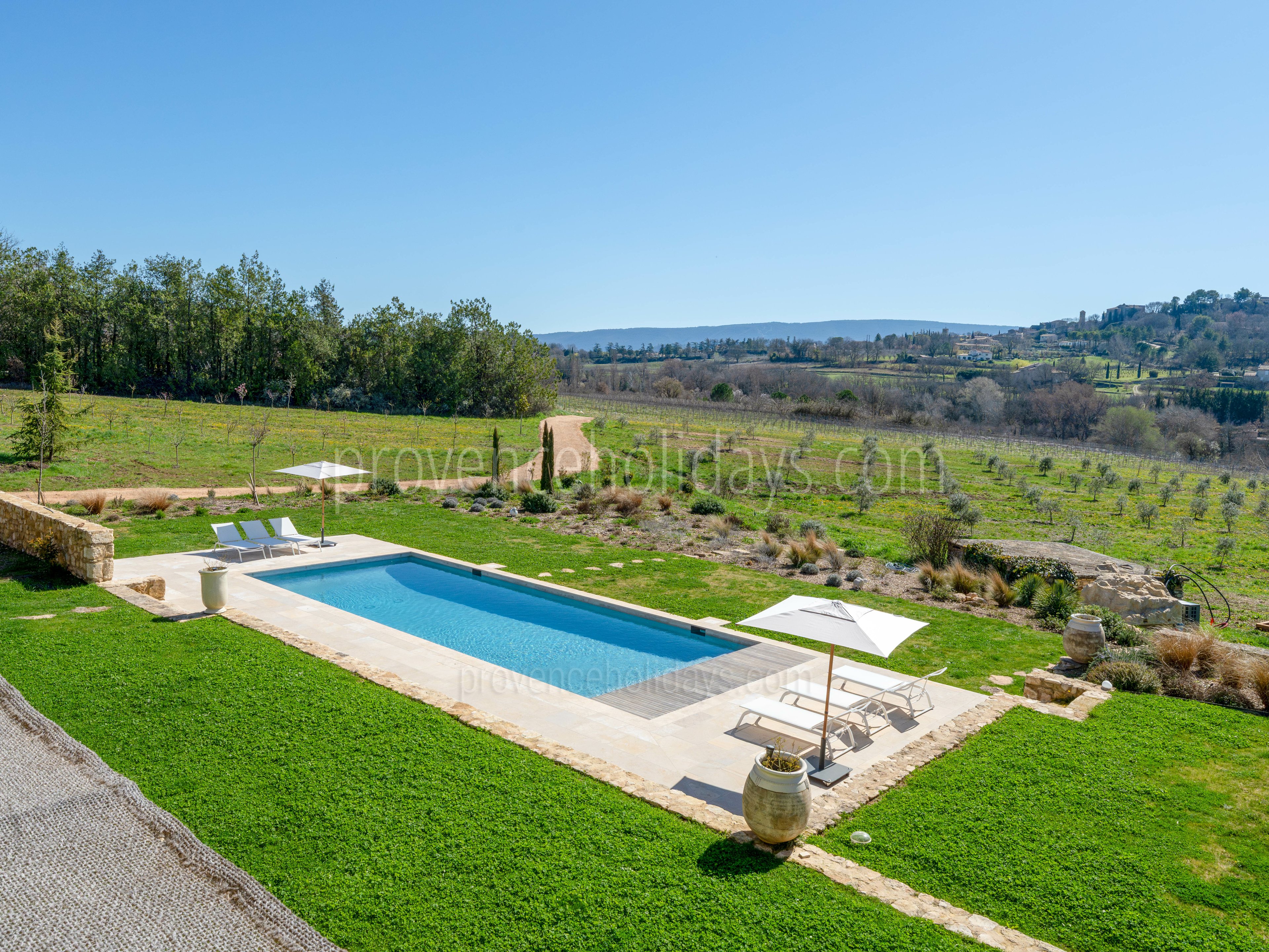 48 - Les Vignes du Luberon: Villa: Pool