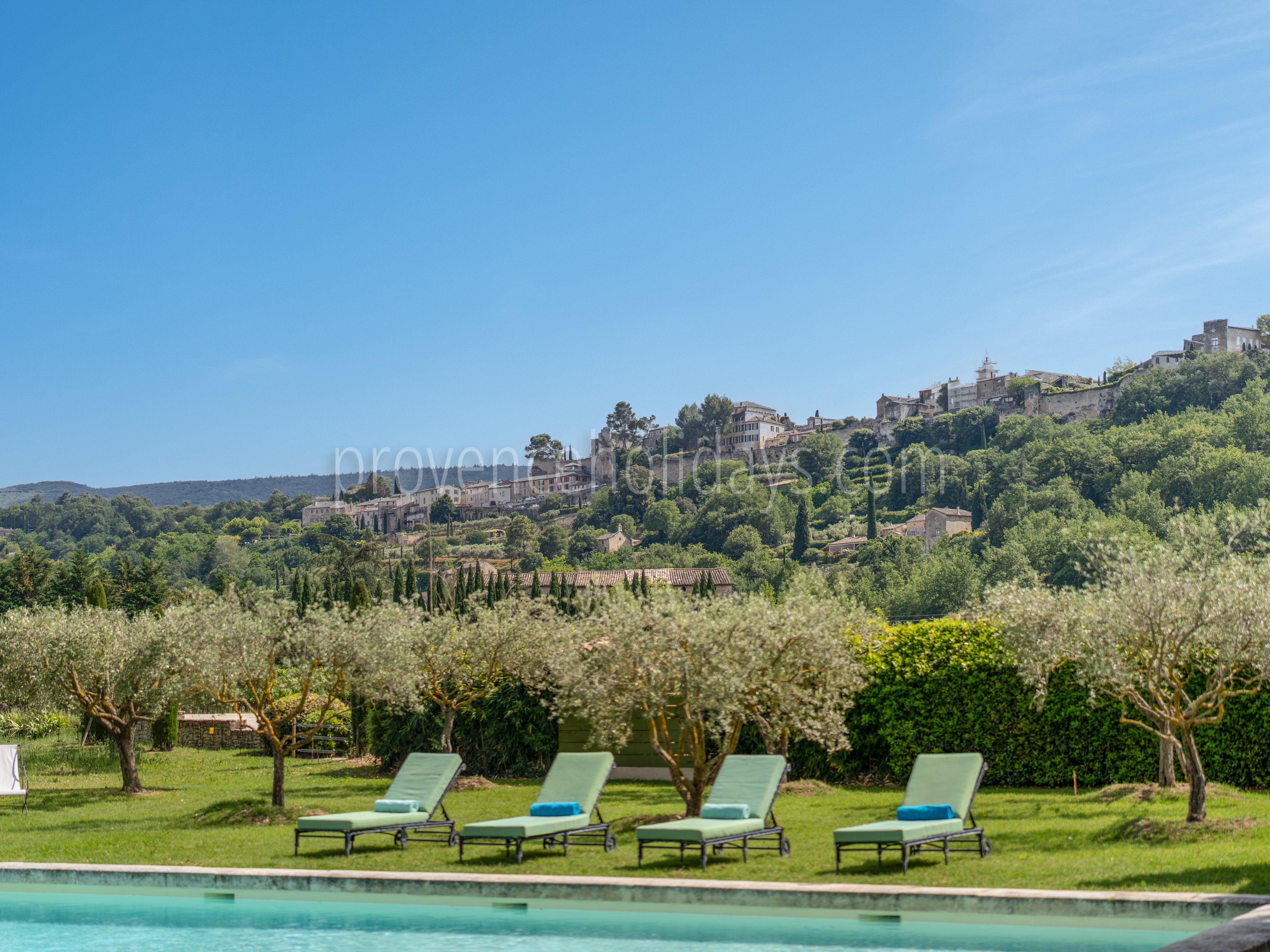 11 - Mas du Fort: Villa: Pool