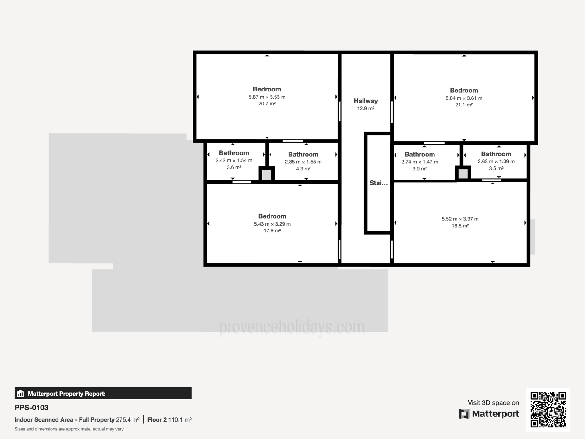 26 - Bastide des Chênes: Villa: Plan