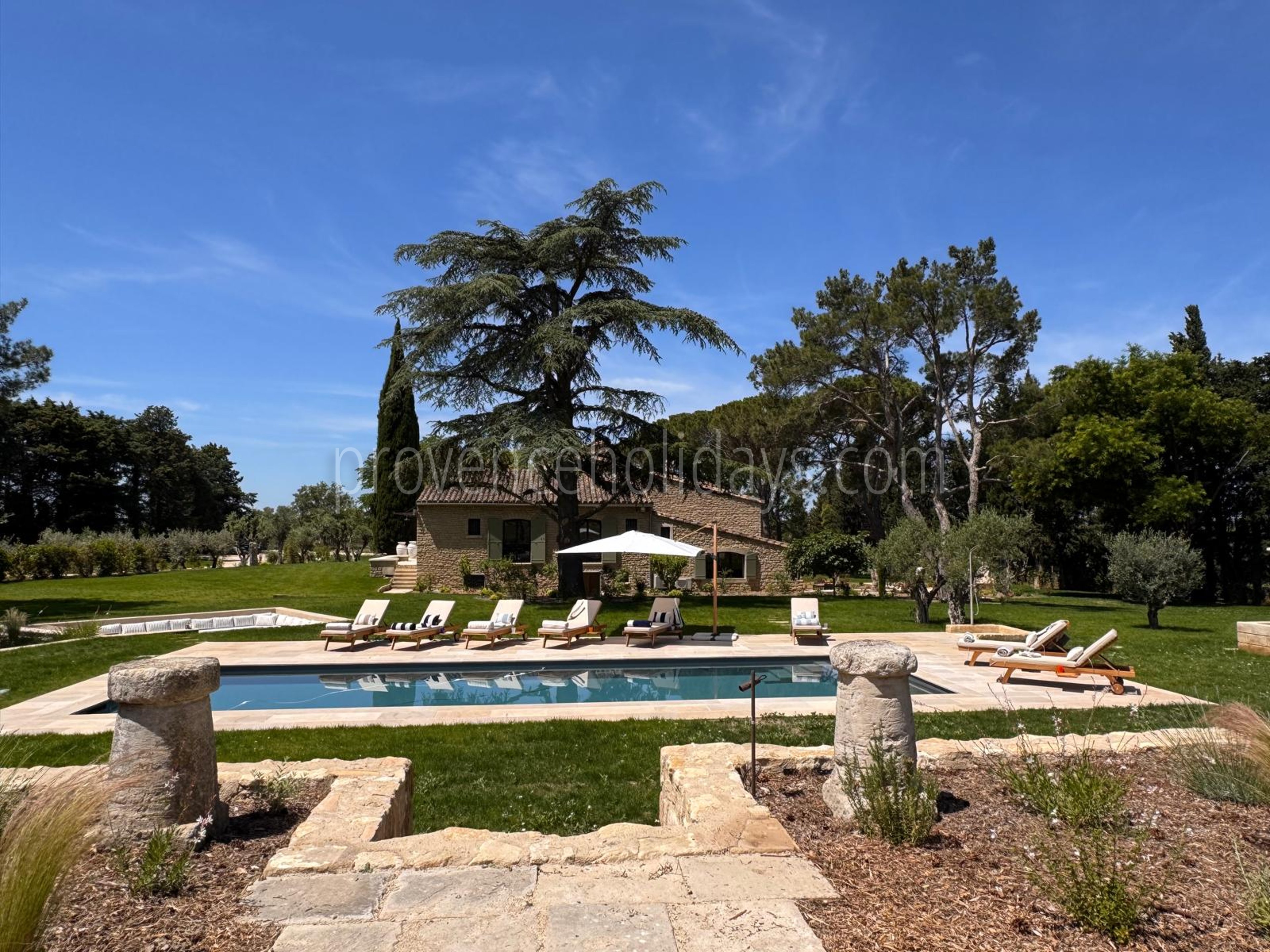30 - Mas des Cistes: Villa: Pool