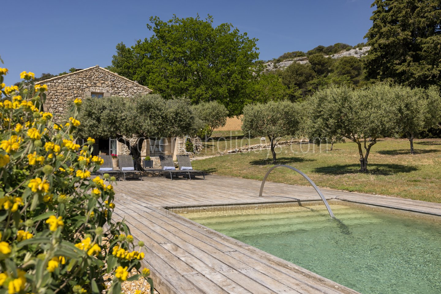 11 - Le Mas de Murs: Villa: Pool
