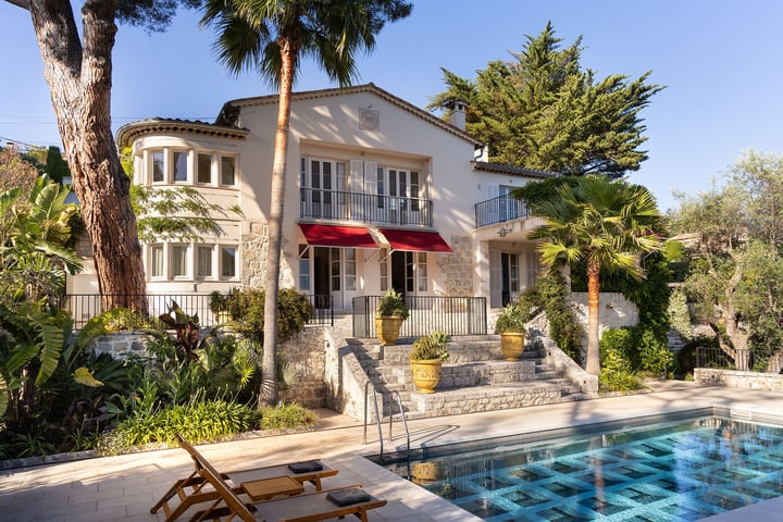 Holiday villa in Nice, Côte d'Azur / French Riviera