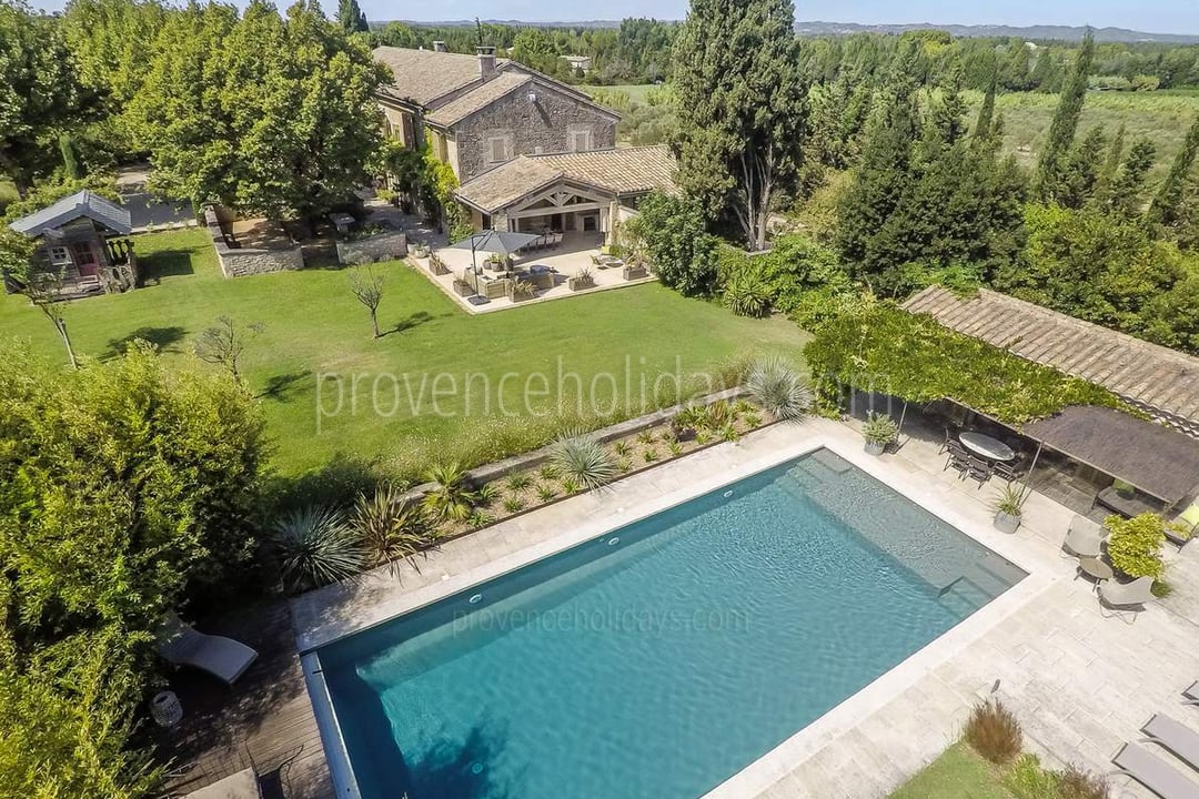 6 - Mas de St Roch: Villa: Pool