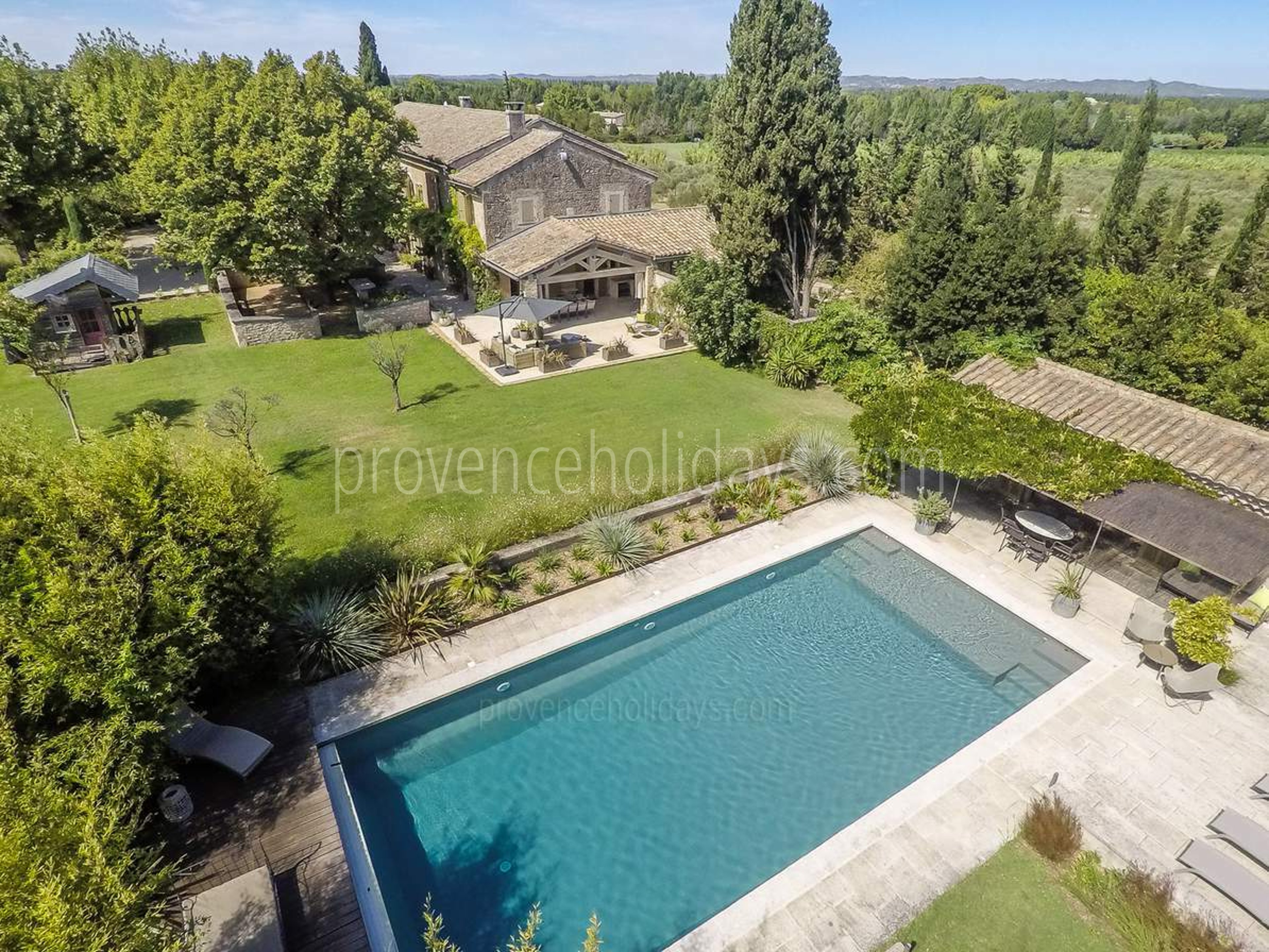 6 - Mas de St Roch: Villa: Pool