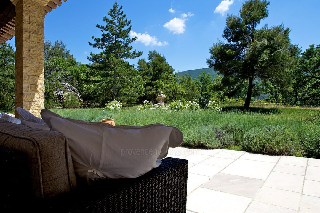 Location de vacances de charme avec piscine près de Lacoste Villa Lacoste - 4