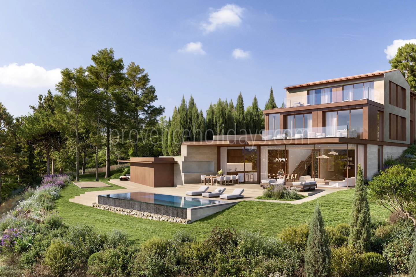 1 - Nieuwe villa in Saint-Rémy-de-Provence: Villa: Exterior