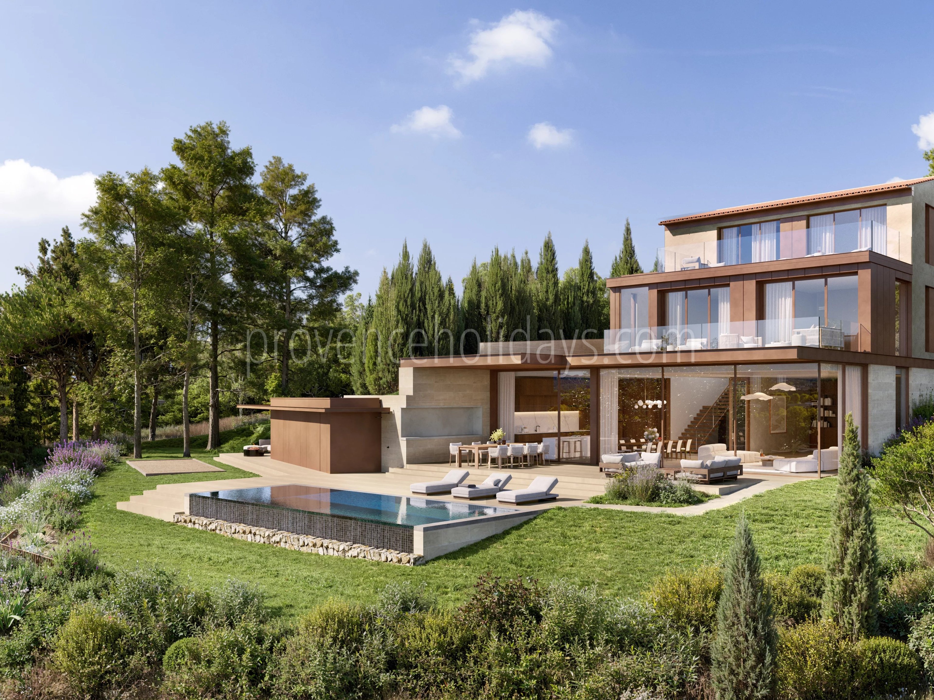1 - Nieuwe villa in Saint-Rémy-de-Provence: Villa: Exterior