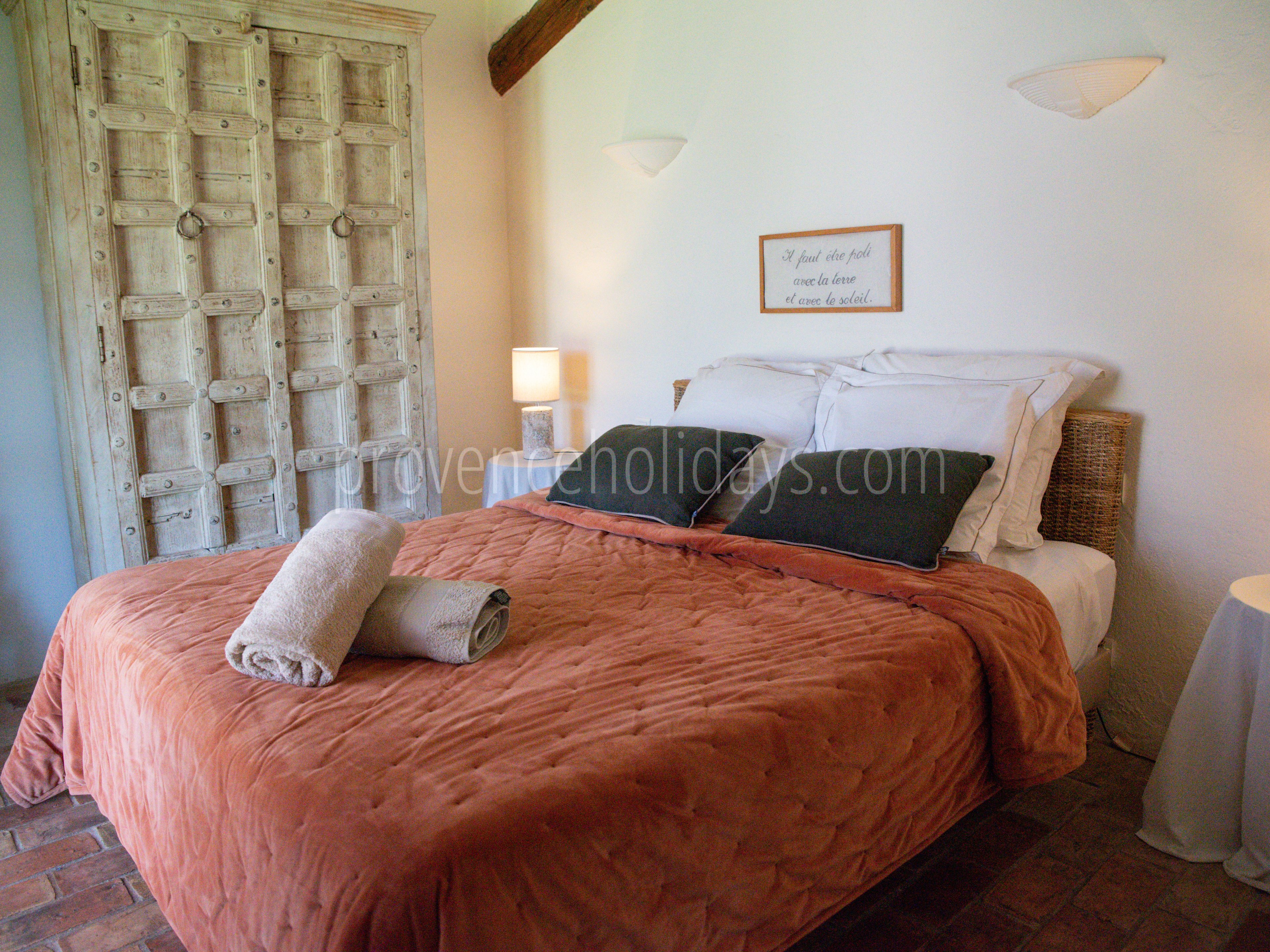 120 - Le Mas de la Combe: Villa: Bedroom