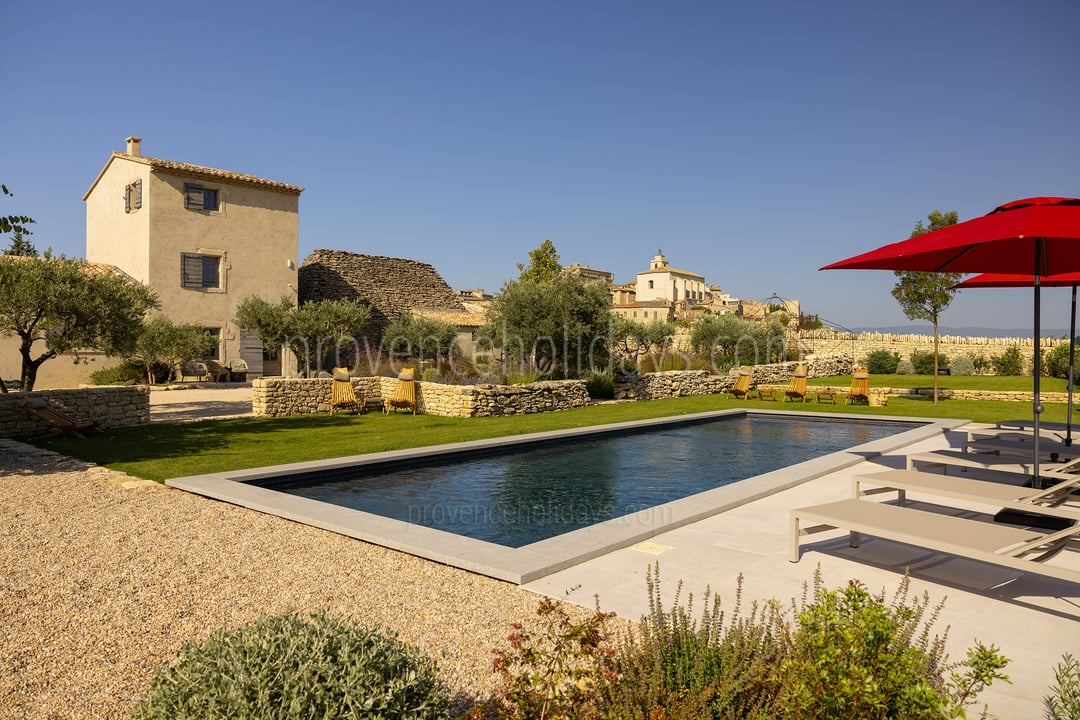 8 - Mas du Rocher: Villa: Pool