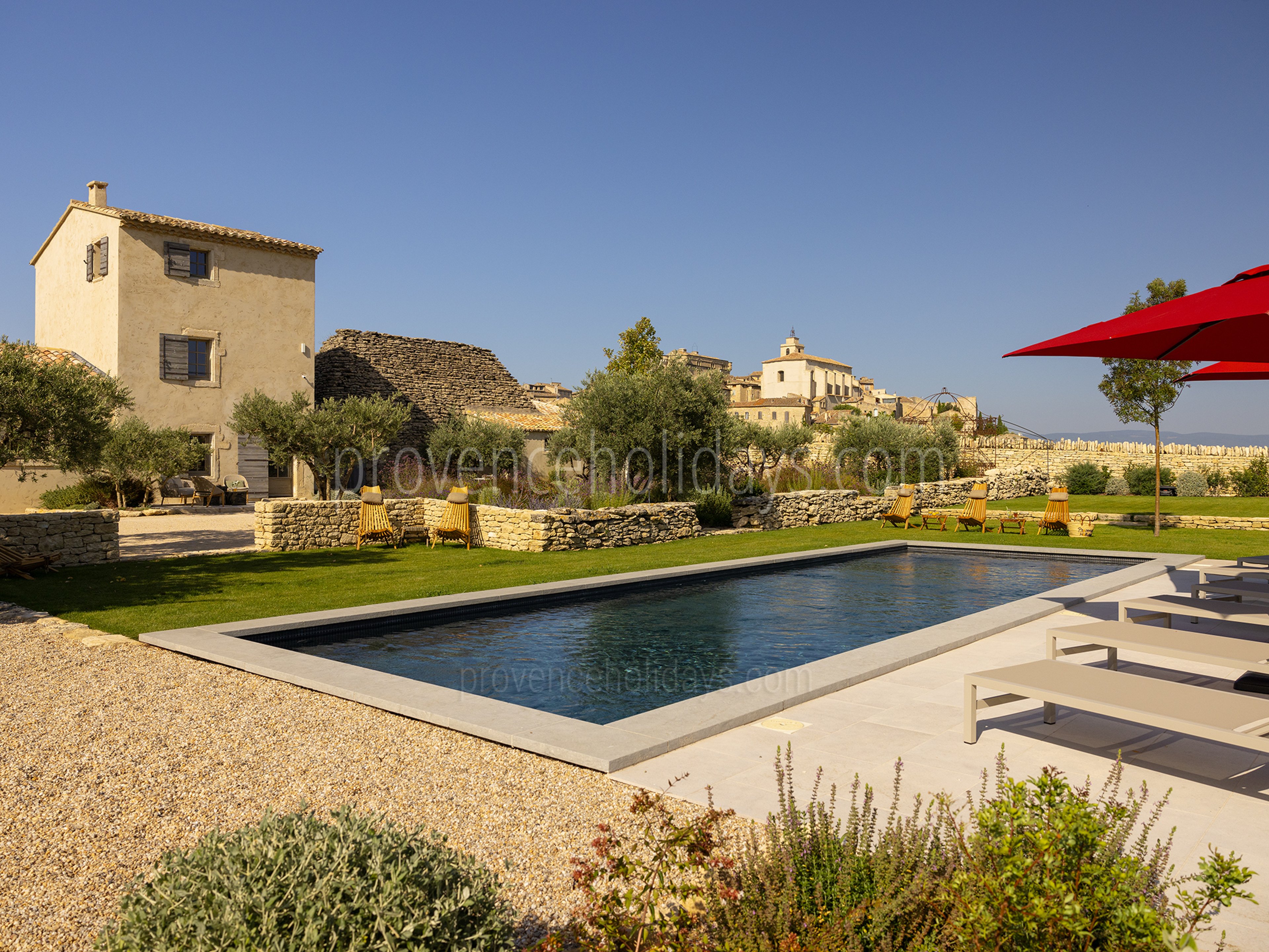 8 - Mas du Rocher: Villa: Pool