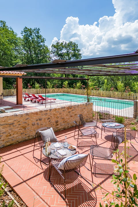 2 - Bergerie des Vignes: Villa: Pool