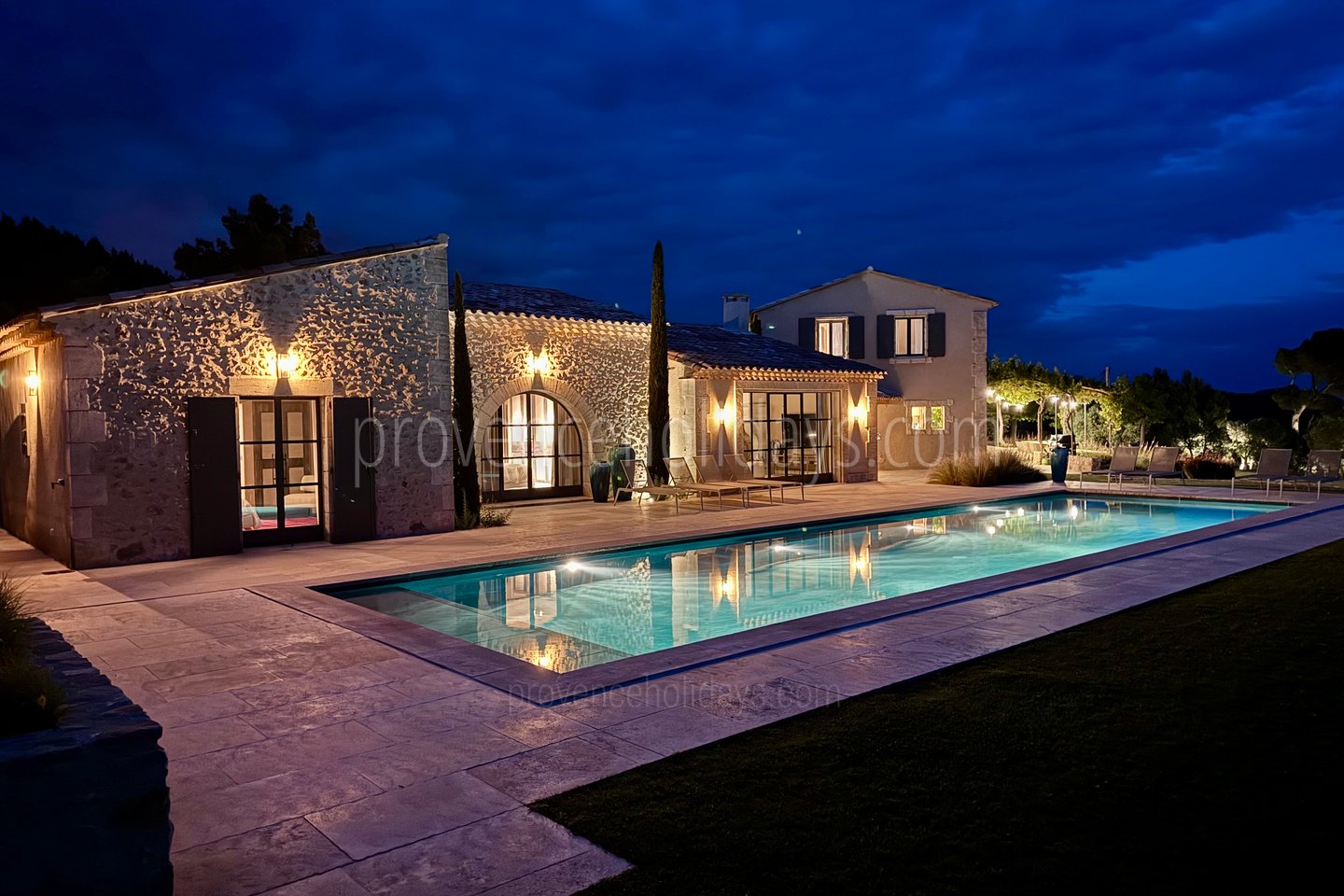 50 - Mas des Collines: Villa: Pool