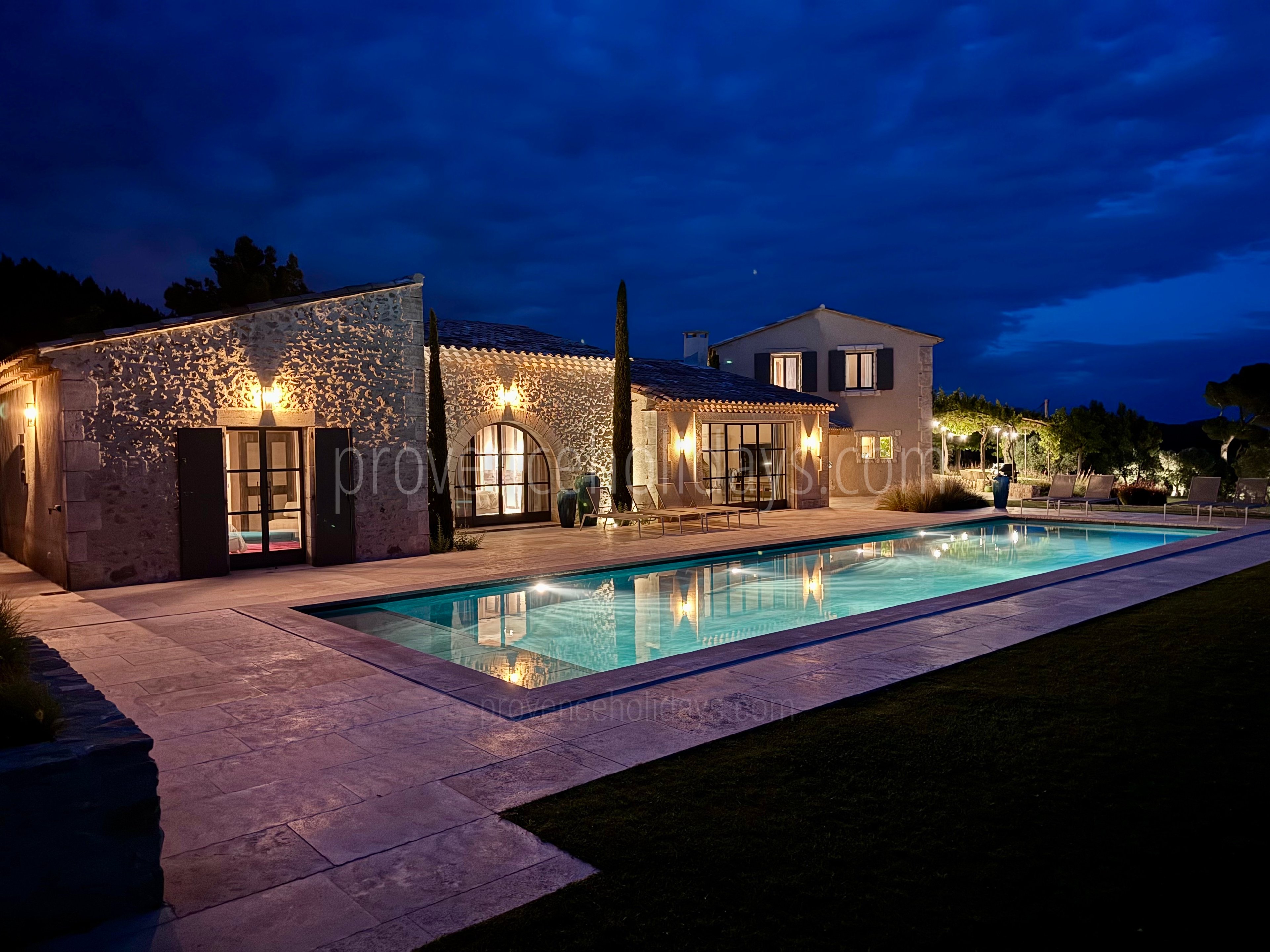 50 - Mas des Collines: Villa: Pool