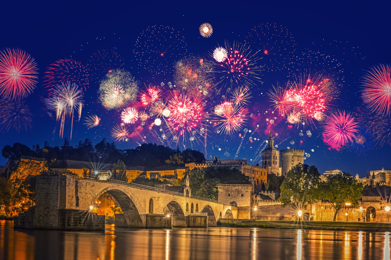 Avignon fireworks