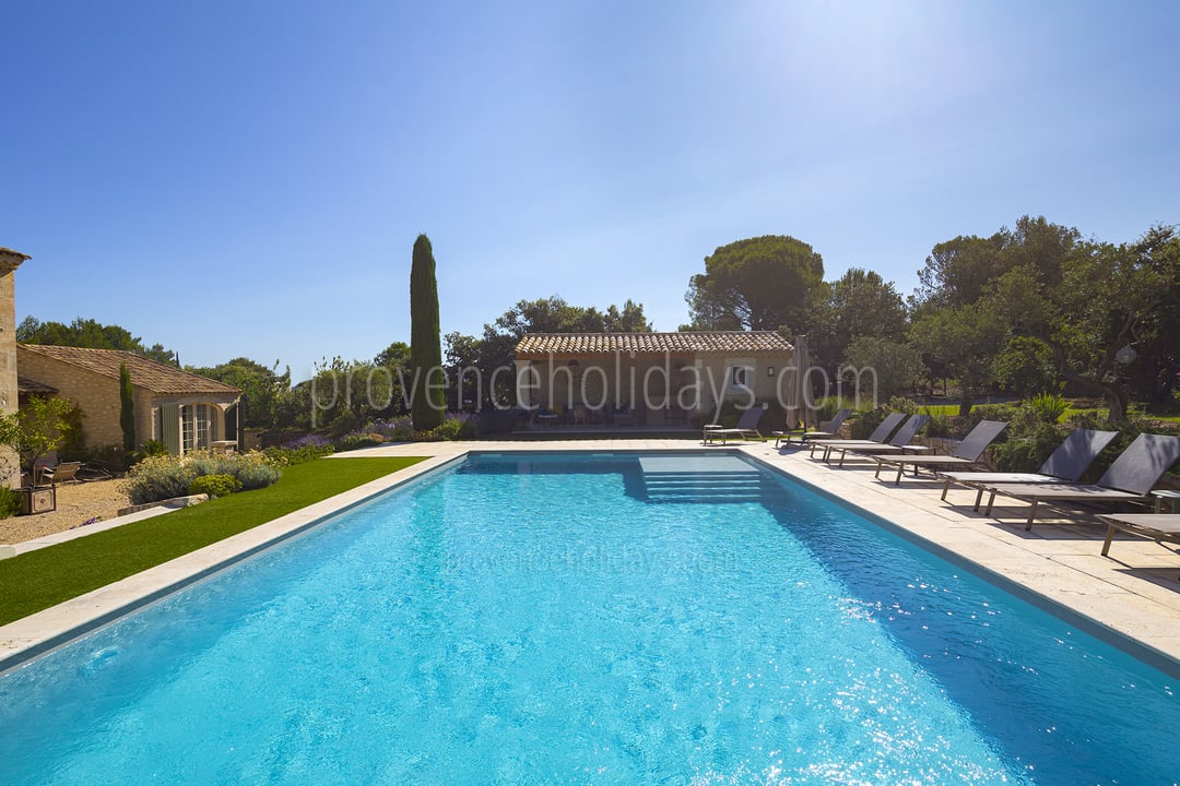 17 - Le Mas de la Cabro: Villa: Pool