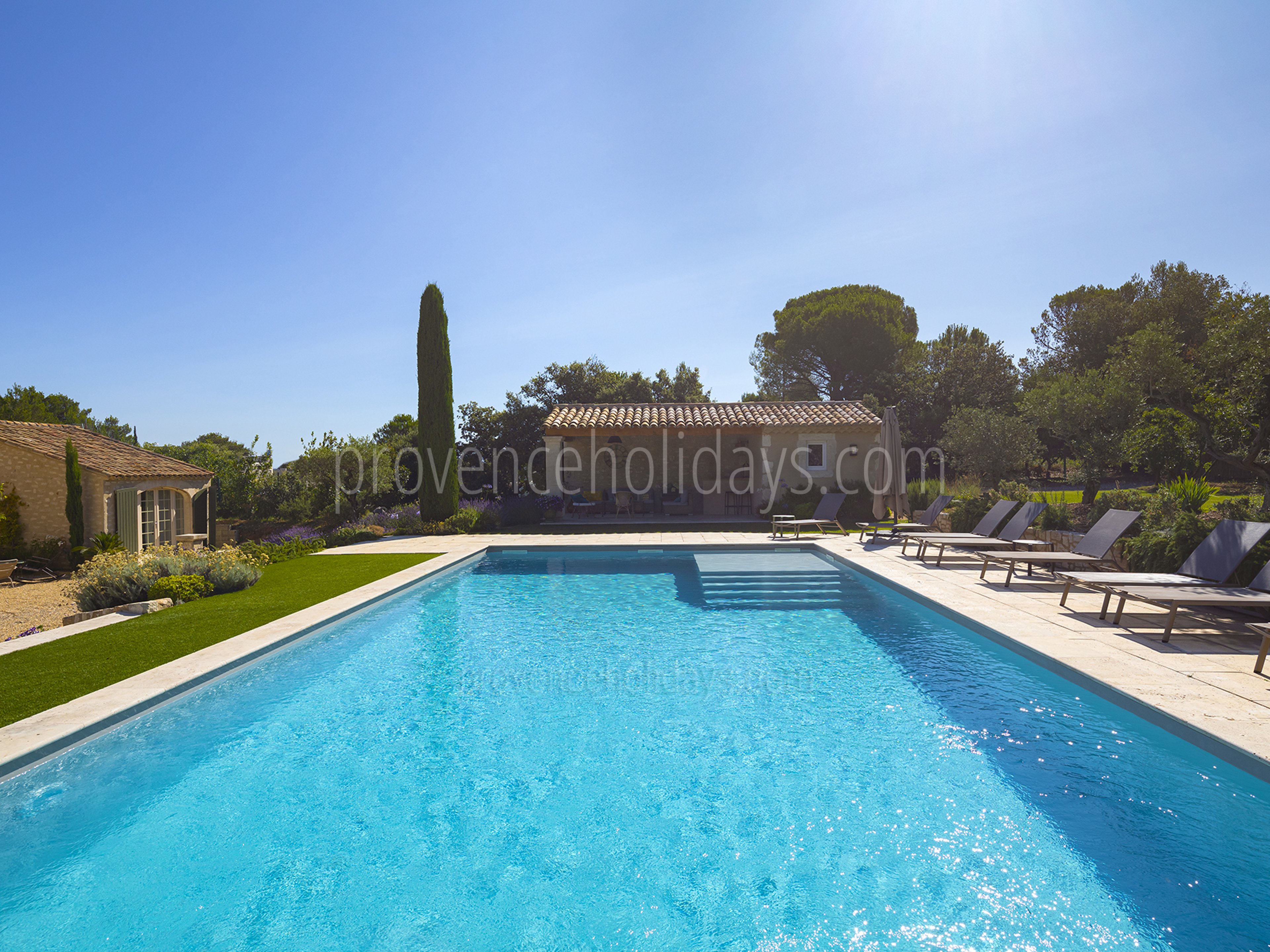 17 - Le Mas de la Cabro: Villa: Pool