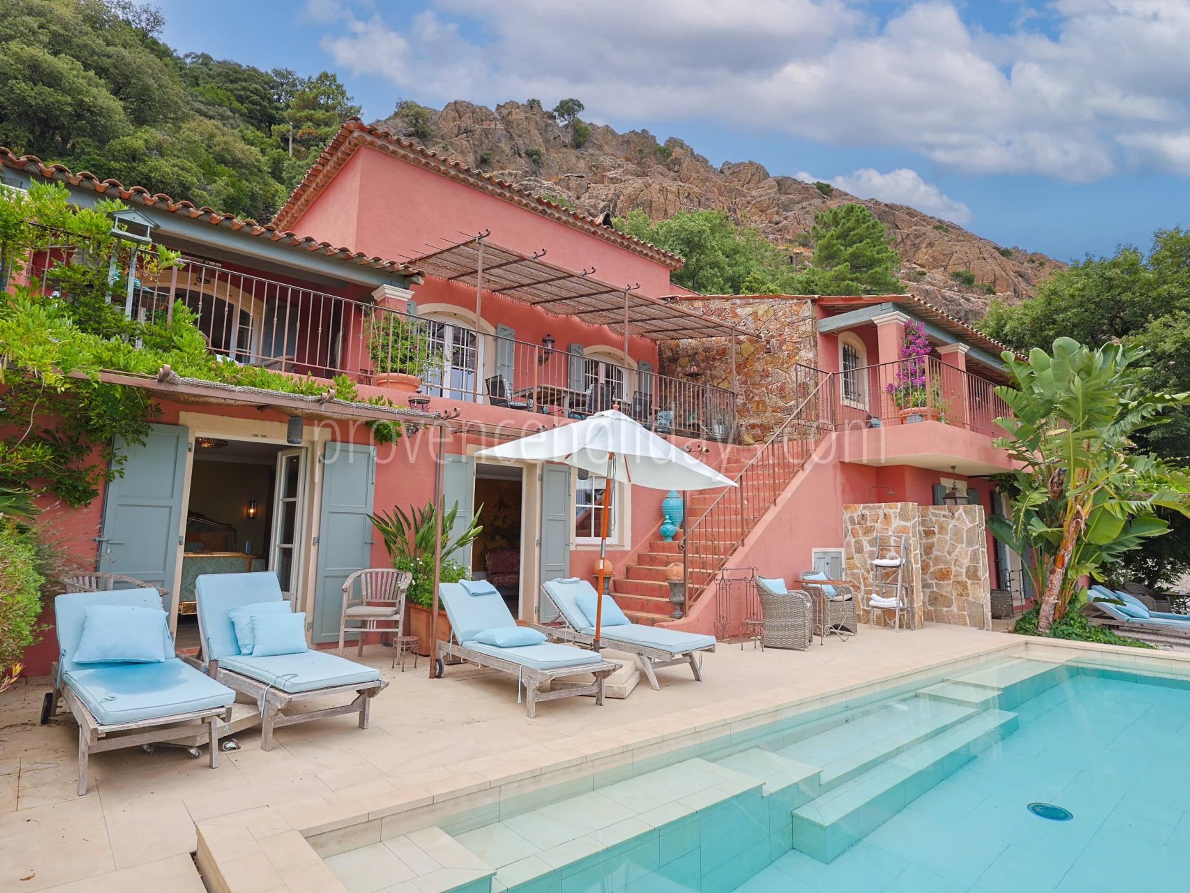 110 - Villa with sauna in La Garde-Freinet: Villa: Pool