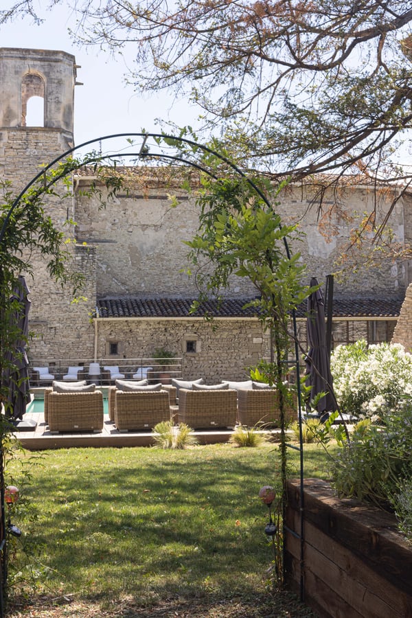 villa exterior and pool