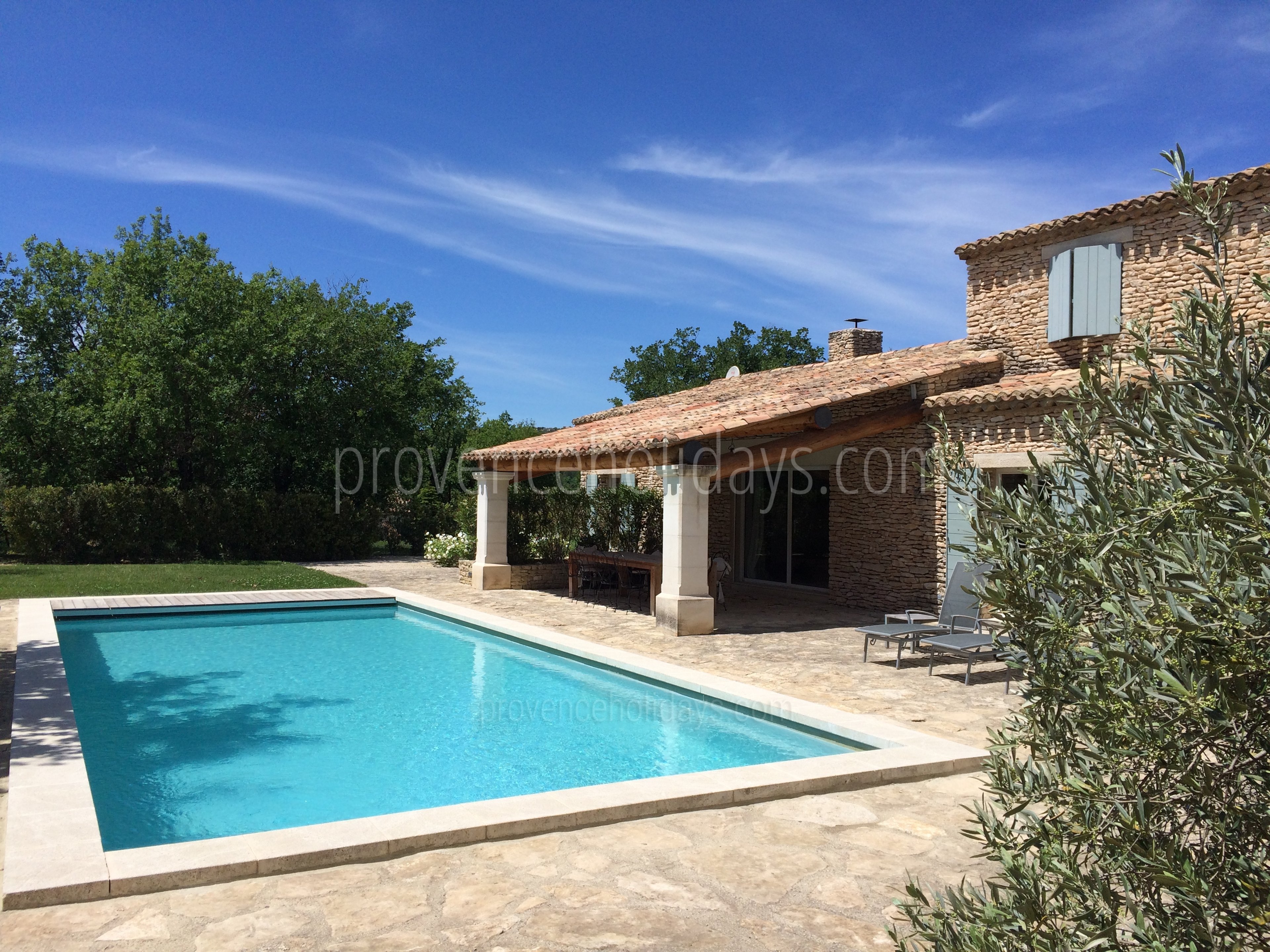 18 - Villa à Gordes: Villa: Pool