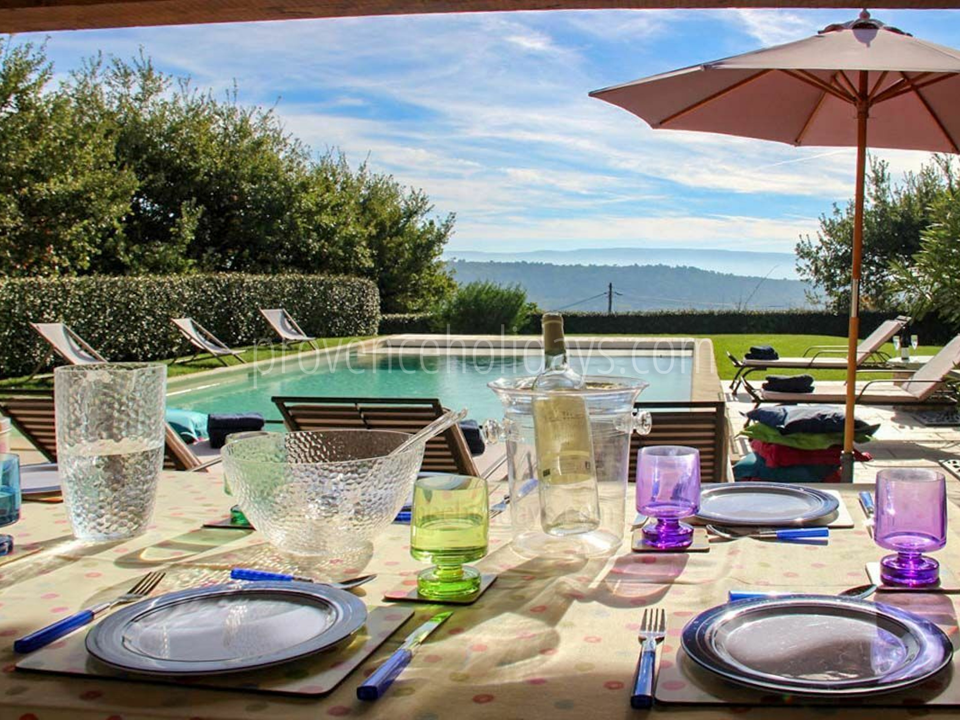 1 - Le Mas de Gordes: Villa: Pool