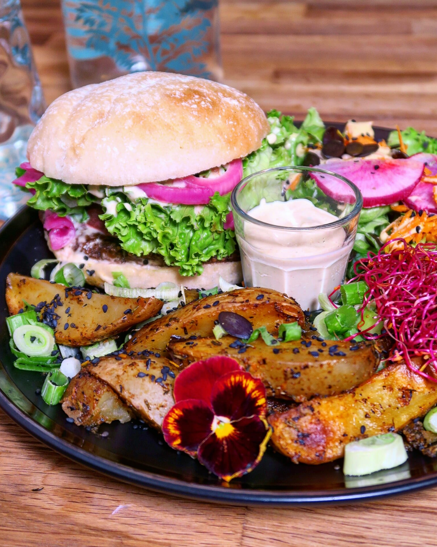 vegan burger