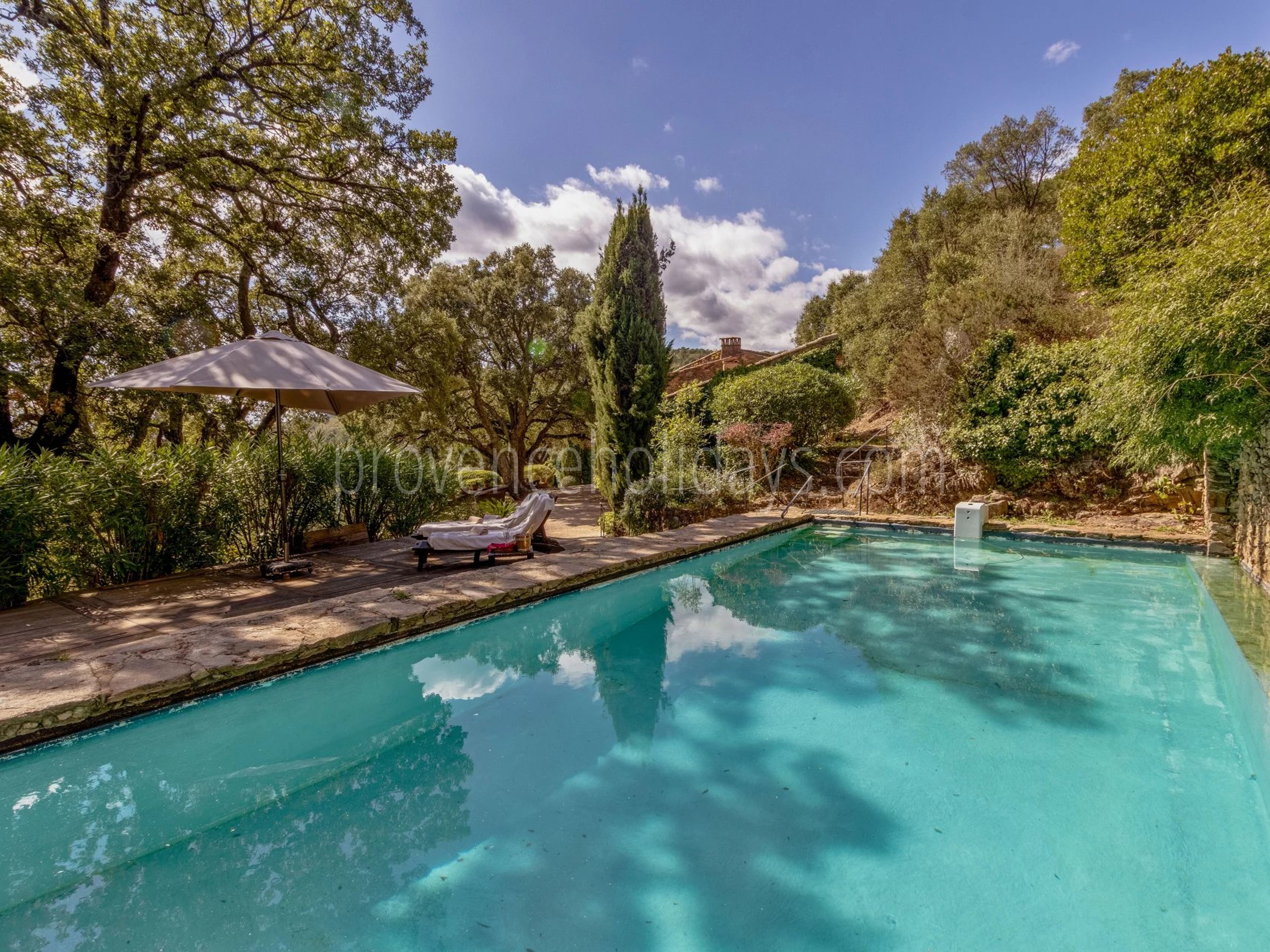 5 - Steinernes hameau in La Garde-Freinet: Villa: Pool