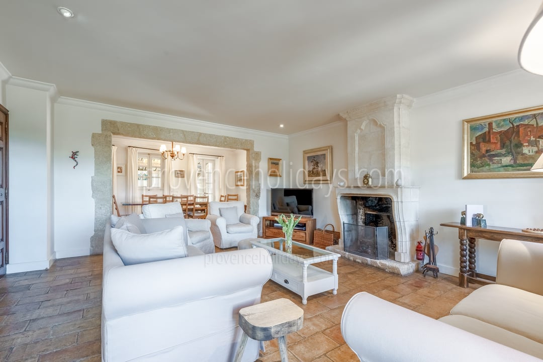 62 - Le Mas de Bonnieux: Villa: Interior