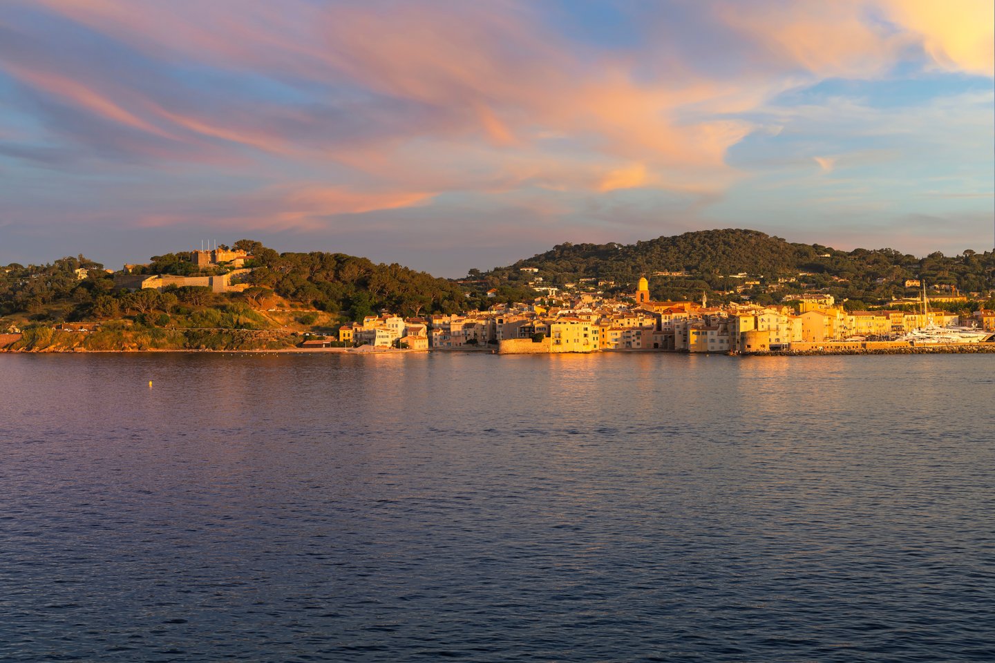 sunset saint tropez