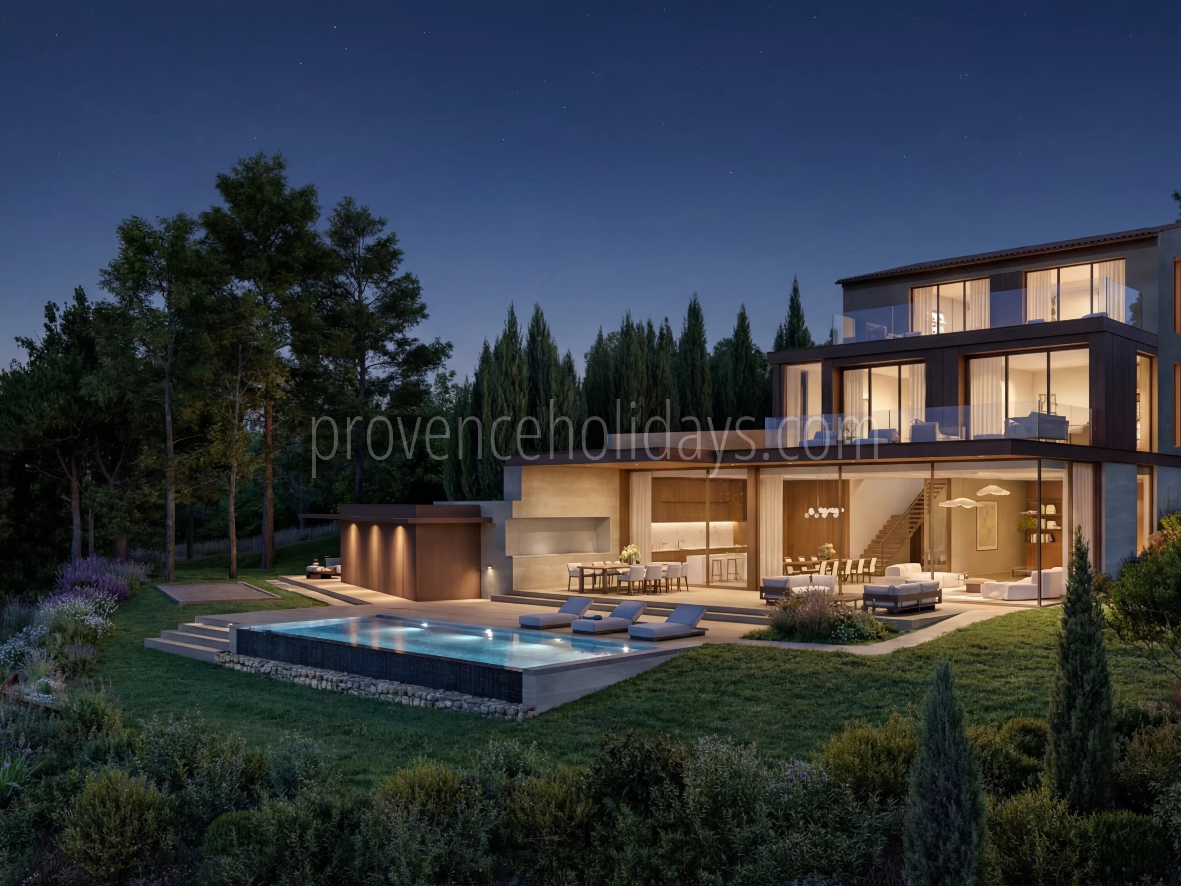 7 - Nieuwe villa in Saint-Rémy-de-Provence: Villa: Pool