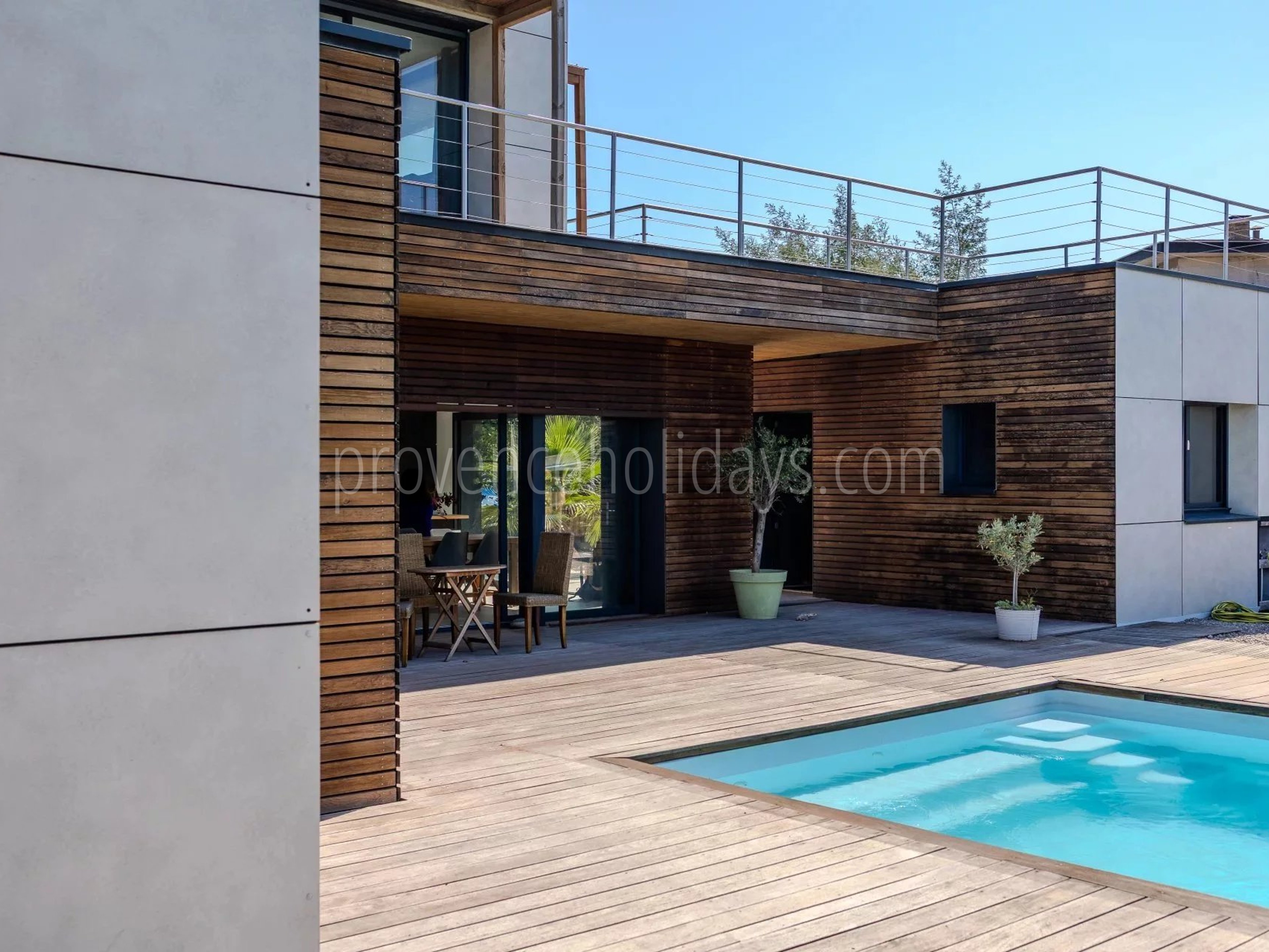 17 - Maison contemporaine à Grimaud: Villa: Exterior