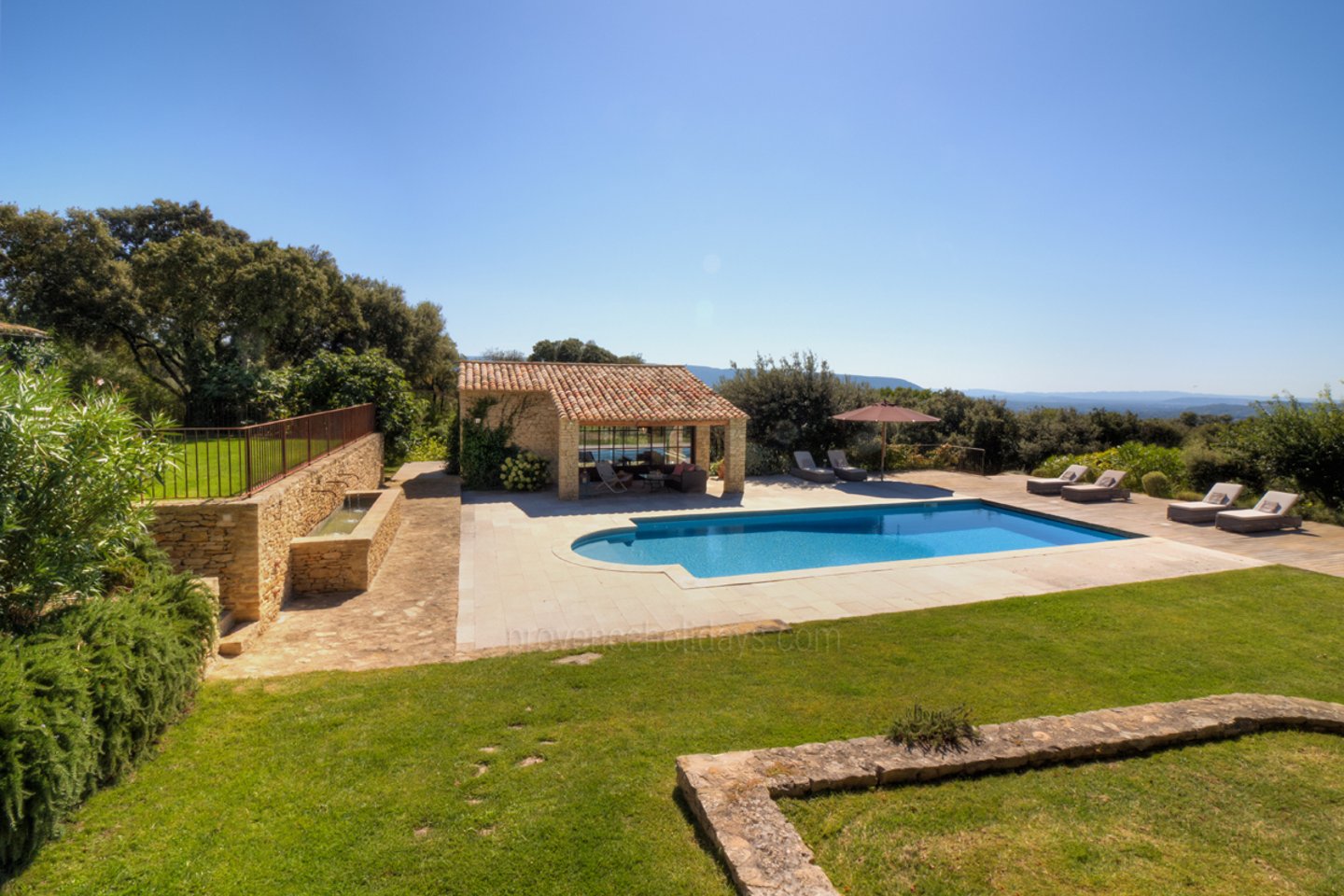14 - Mas des Fonts: Villa: Pool