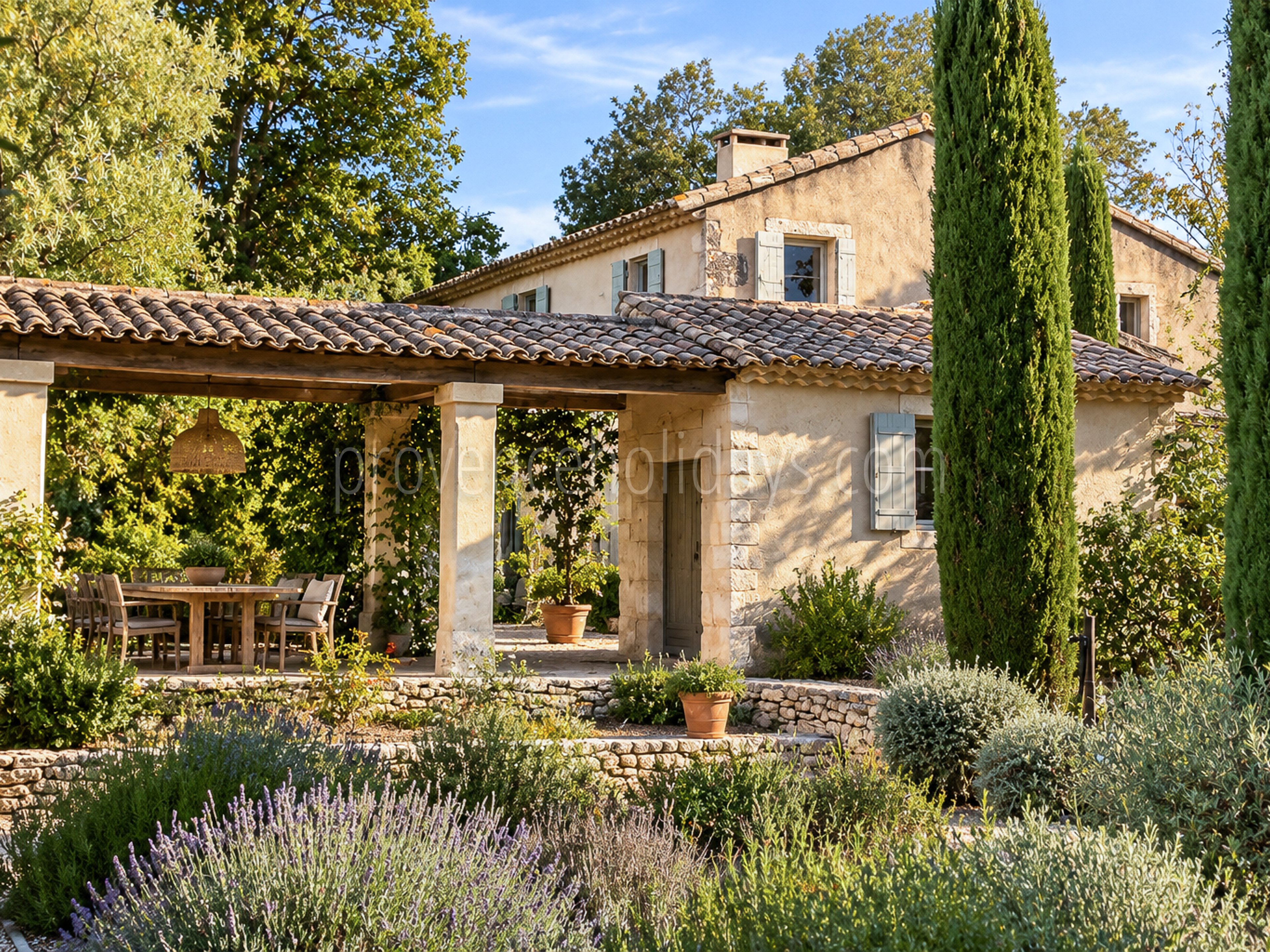 16 - Authentic farmhouse in Saint-Rémy-de-Provence: Villa: Exterior