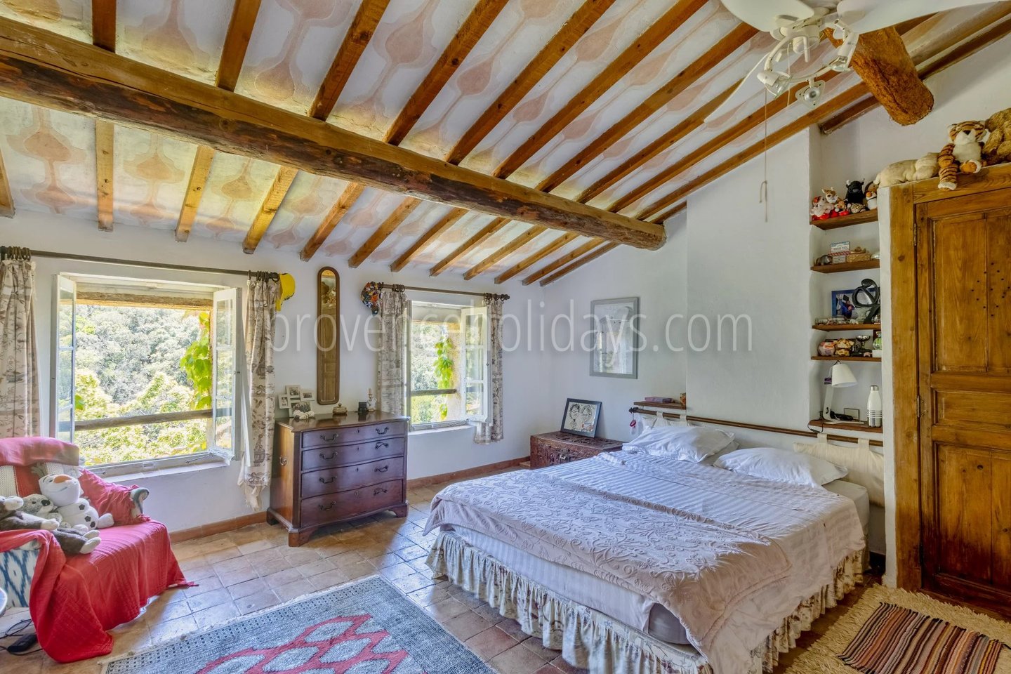 12 - Hamlet to renovate in Grimaud: Villa: Bedroom