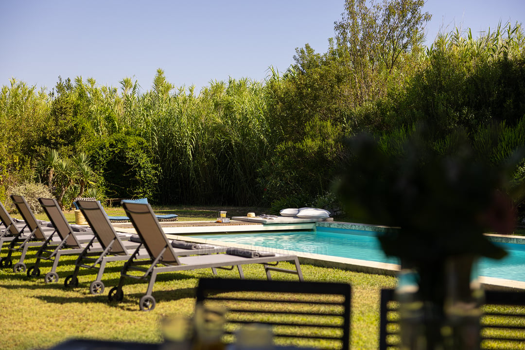 17th-century former hunting lodge surrounded by olive groves in Maussane-les-Alpilles