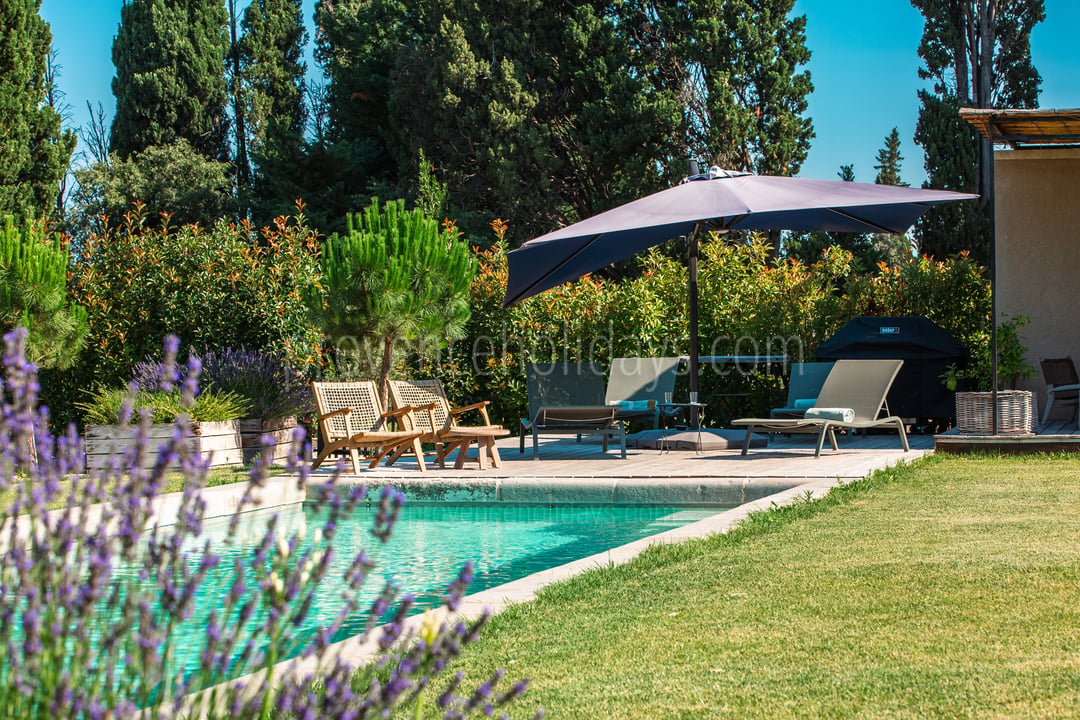 8 - Mas des Lumières: Villa: Pool
