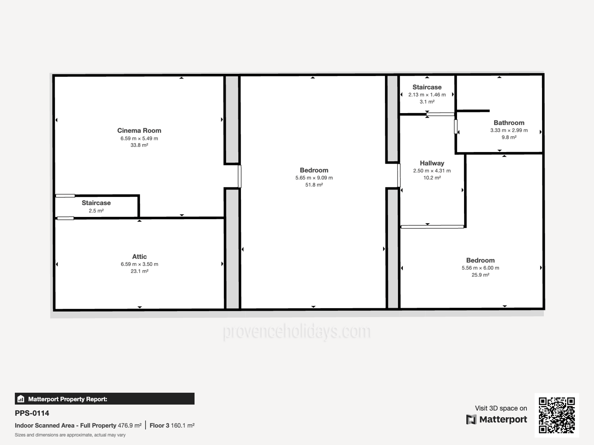 56 - Mas Le Thor: Villa: Plan