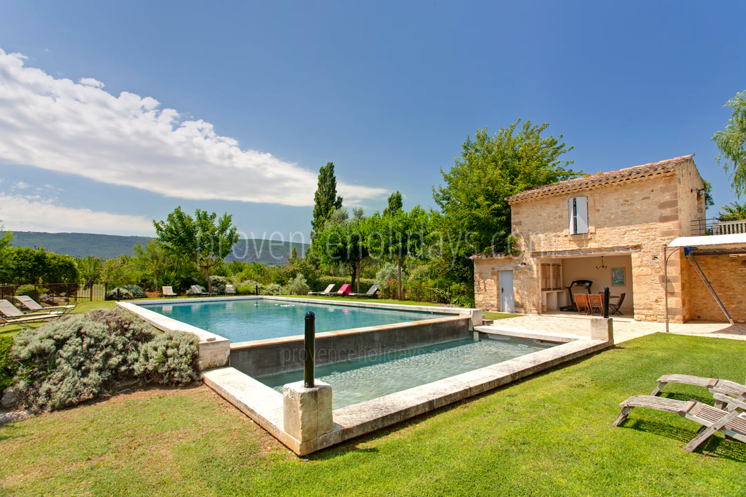 8 - Mas Bonnieux: Villa: Pool