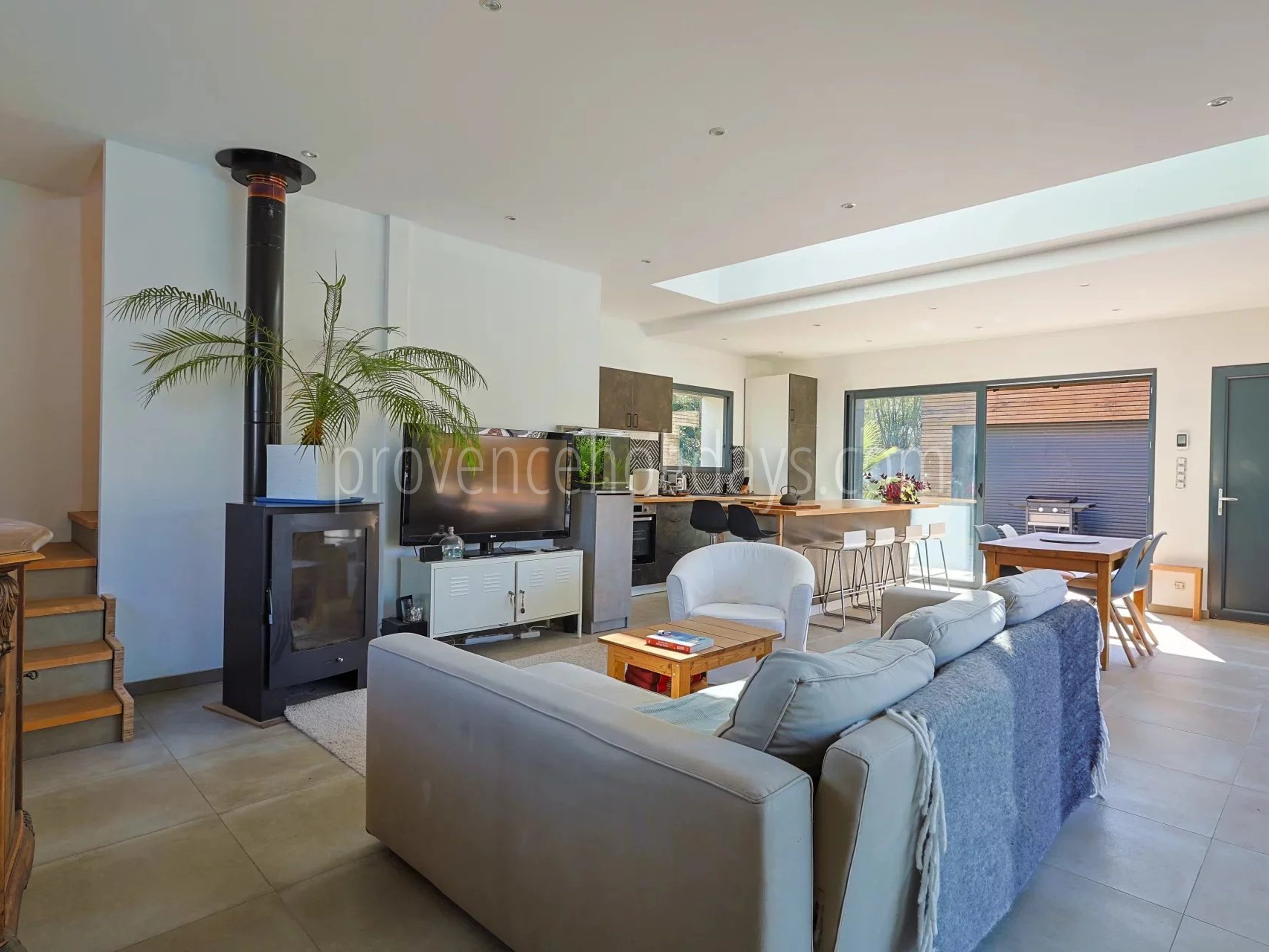 23 - Maison contemporaine à Grimaud: Villa: Interior