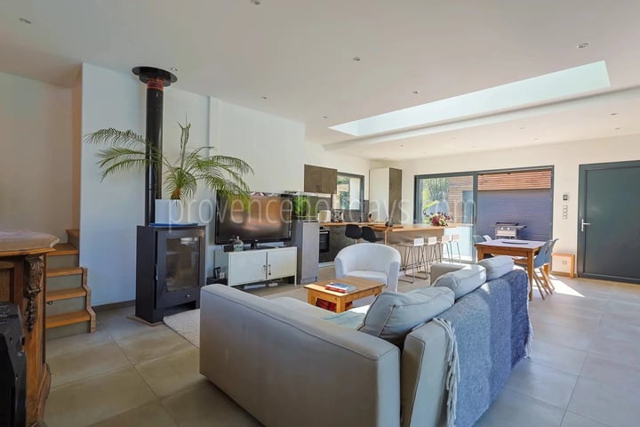 23 - Maison contemporaine à Grimaud: Villa: Interior