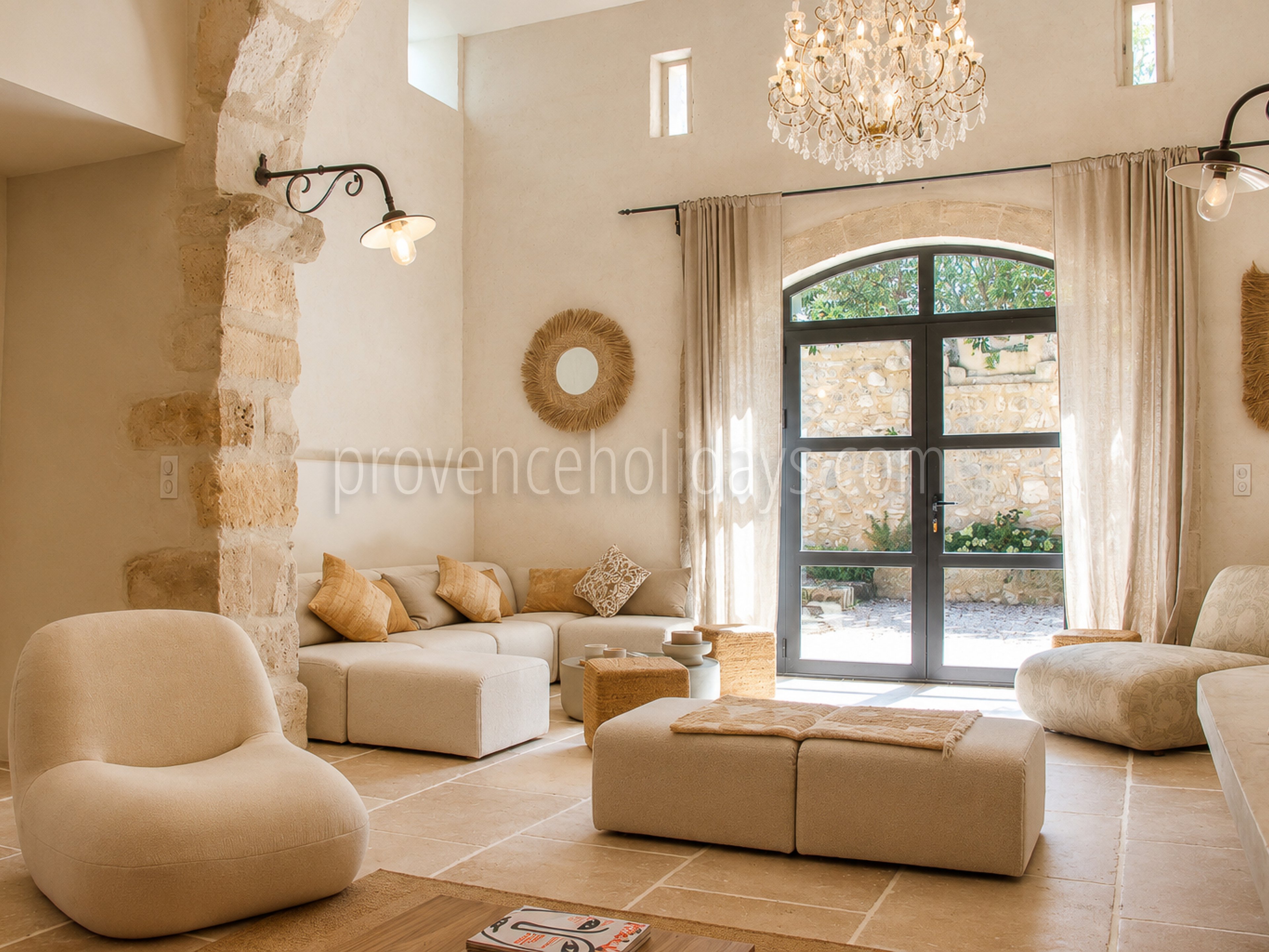 25 - Mas rénové à pied d\'Eygalières: Villa: Interior