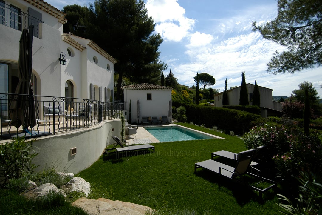 Villa mit privatem Pool in der Nähe von Aix-en-Provence